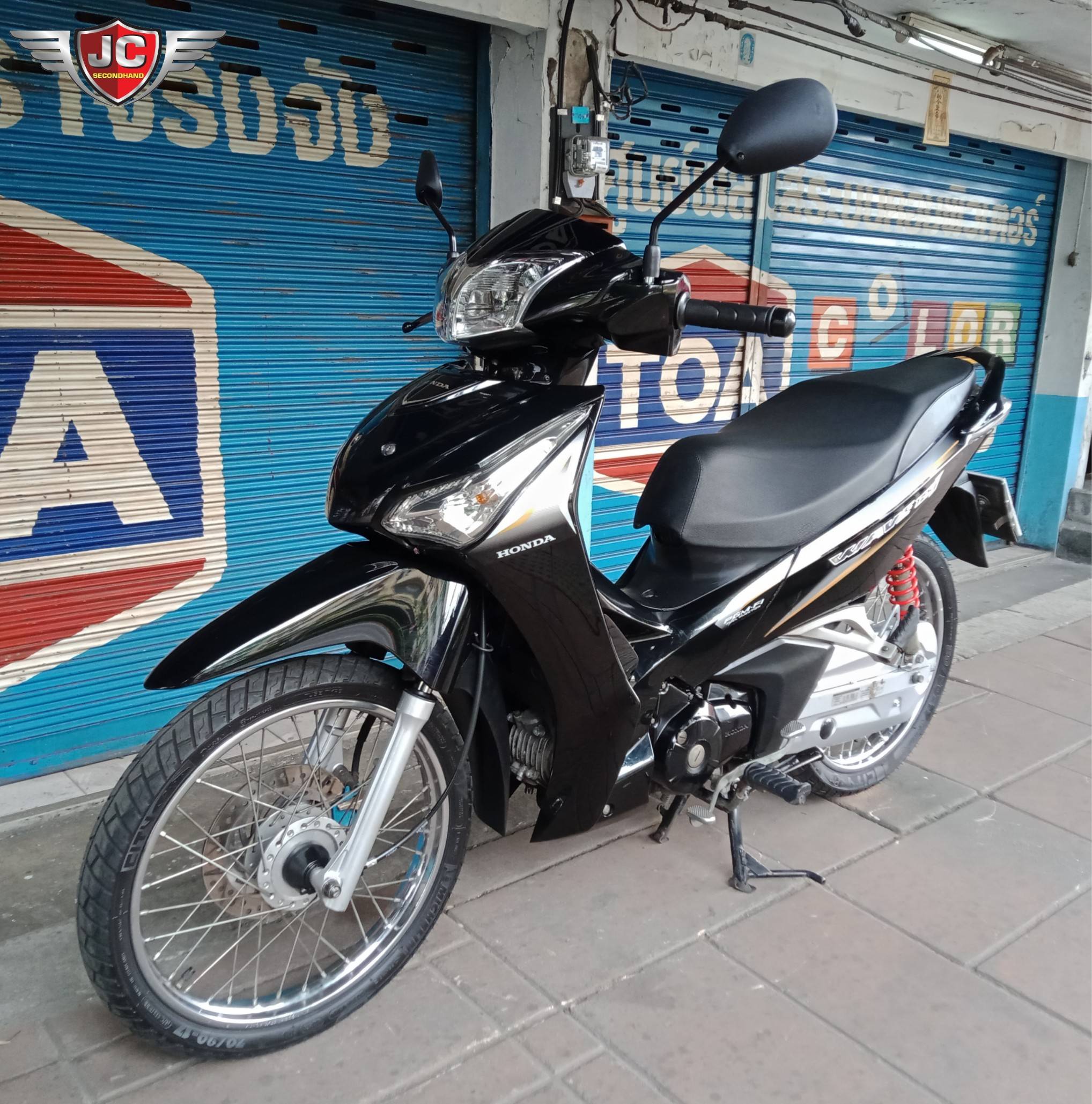 🌟1,900 😆 ช่วงนี้ปลาวาฬขายดีจริง HONDA WAVE125I สตาร์ทมือ+ไมล์แดง จดกลางปี60 รถมือเดียวอีกแล้ว เครื่องดีสีสวยเงาแว๊บๆ