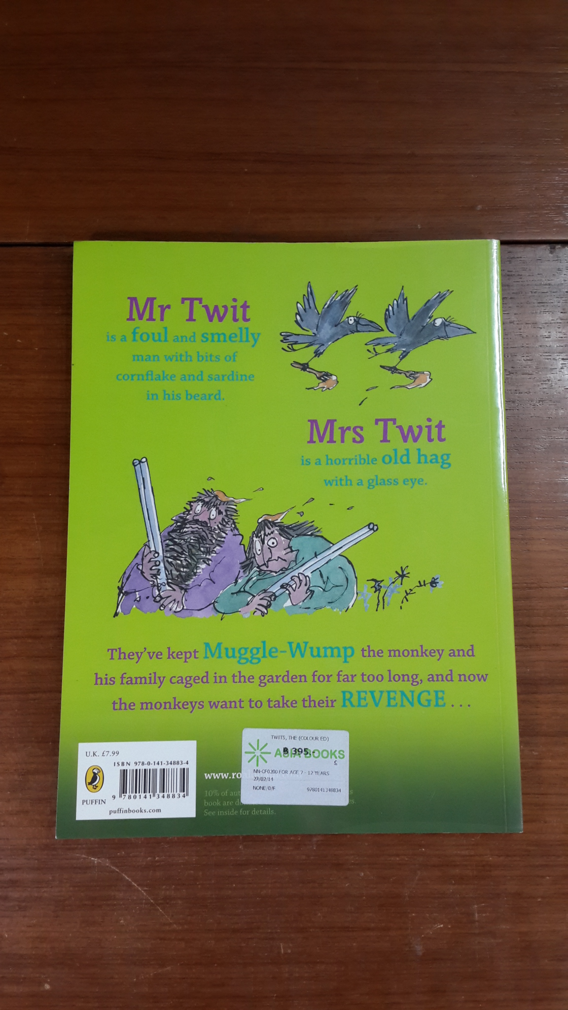 ROALD DAHL : The TWITS