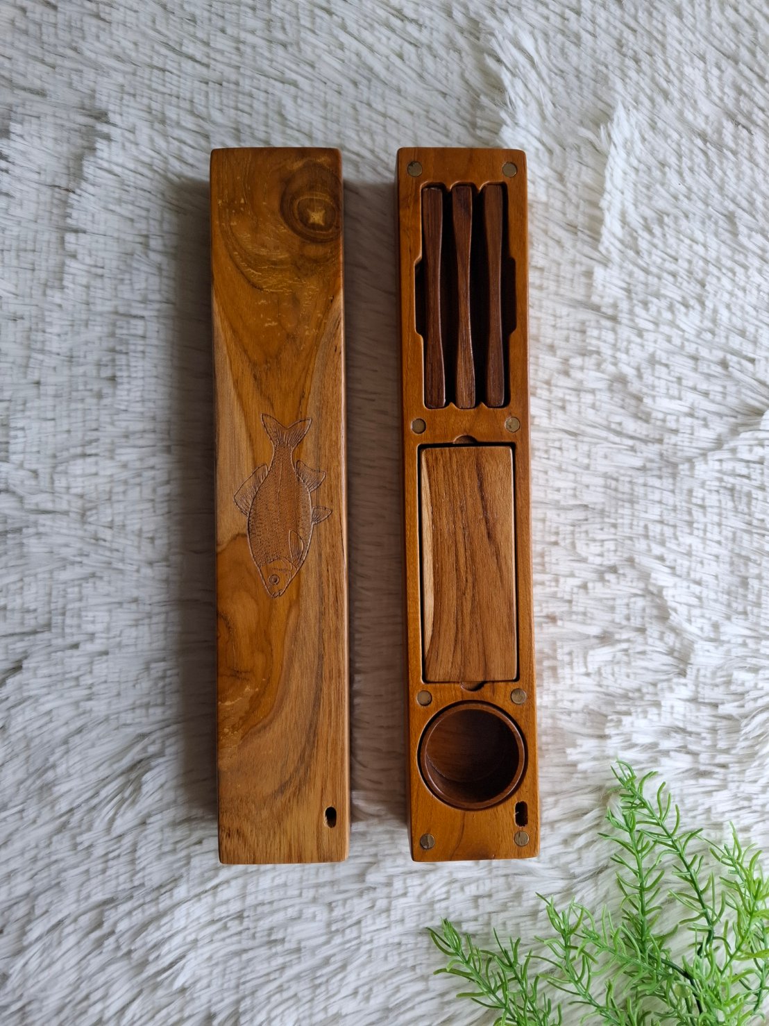 กล่องไม้สลักแกะสลัก