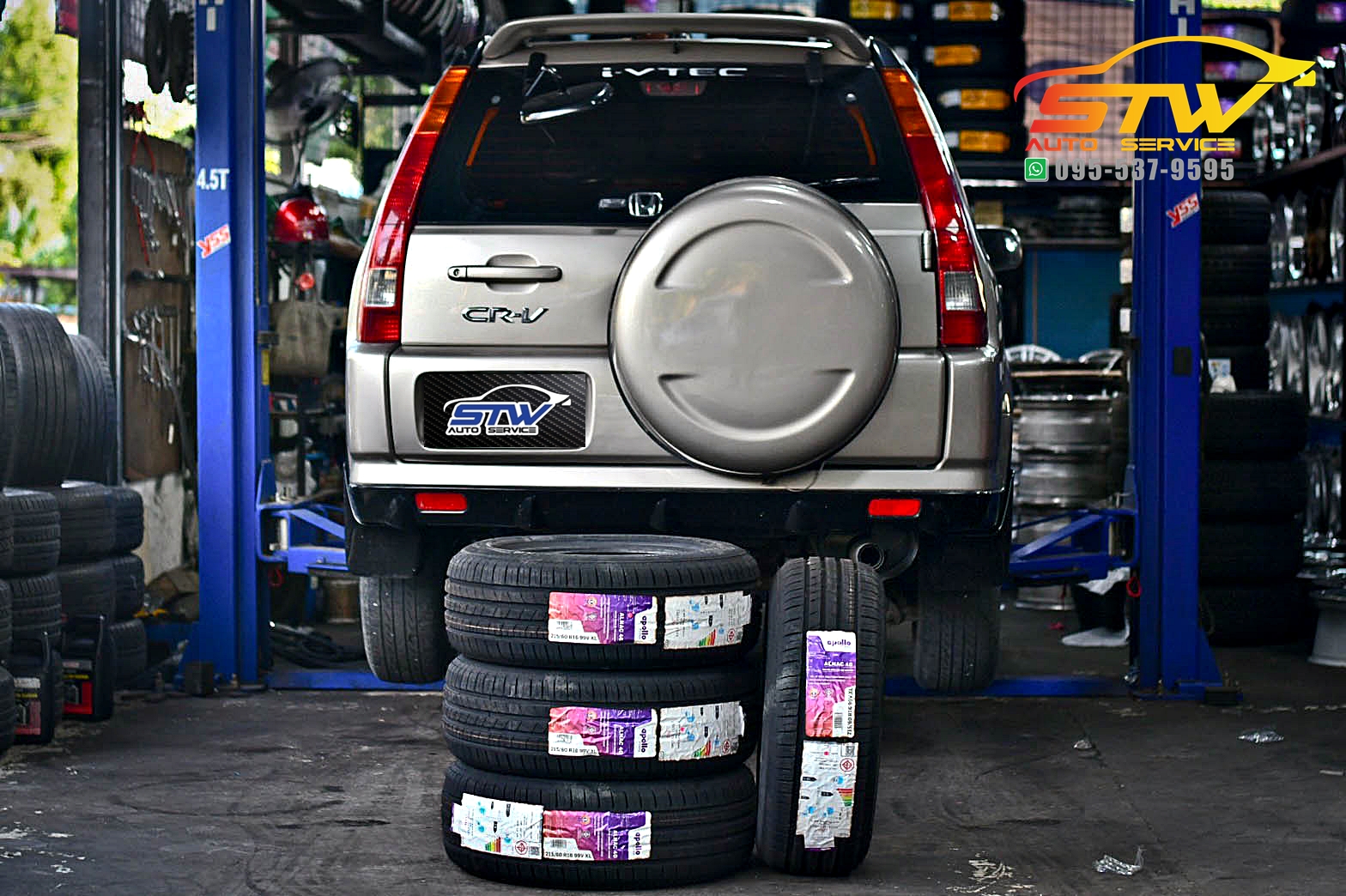 ยางใหม่ APOLLO Alnac 4G 215/60R16 99V