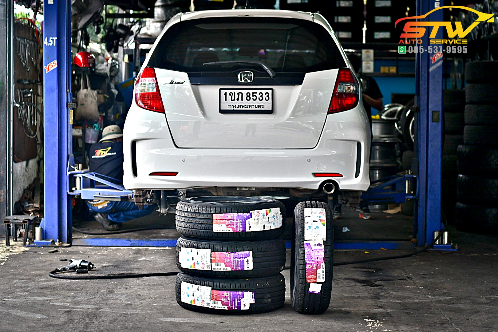 ยางใหม่ APOLLO Alnac 4G 185/55R16 83H