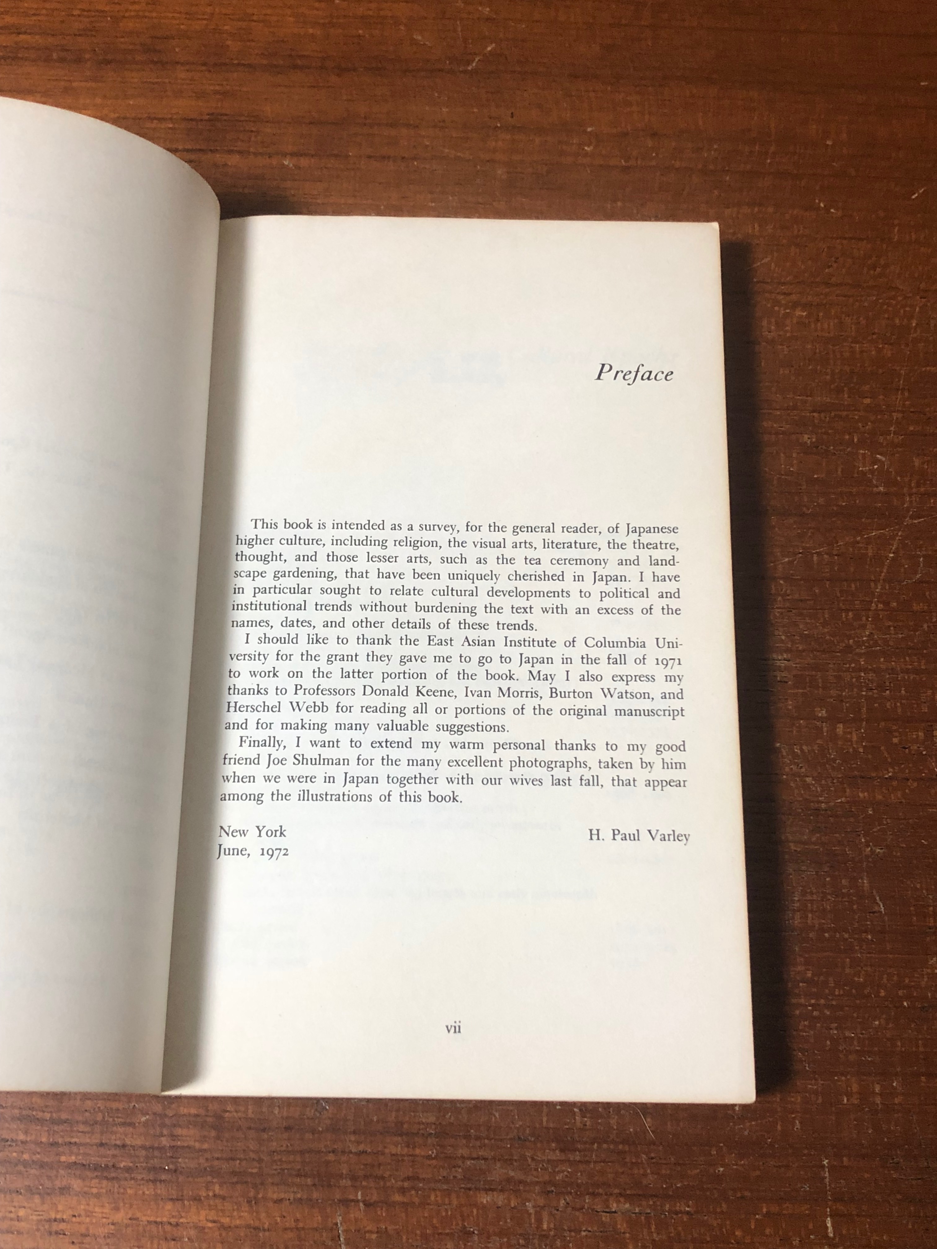 JAPANESE CULTURE : A Short History / H.PAUL VARLEY