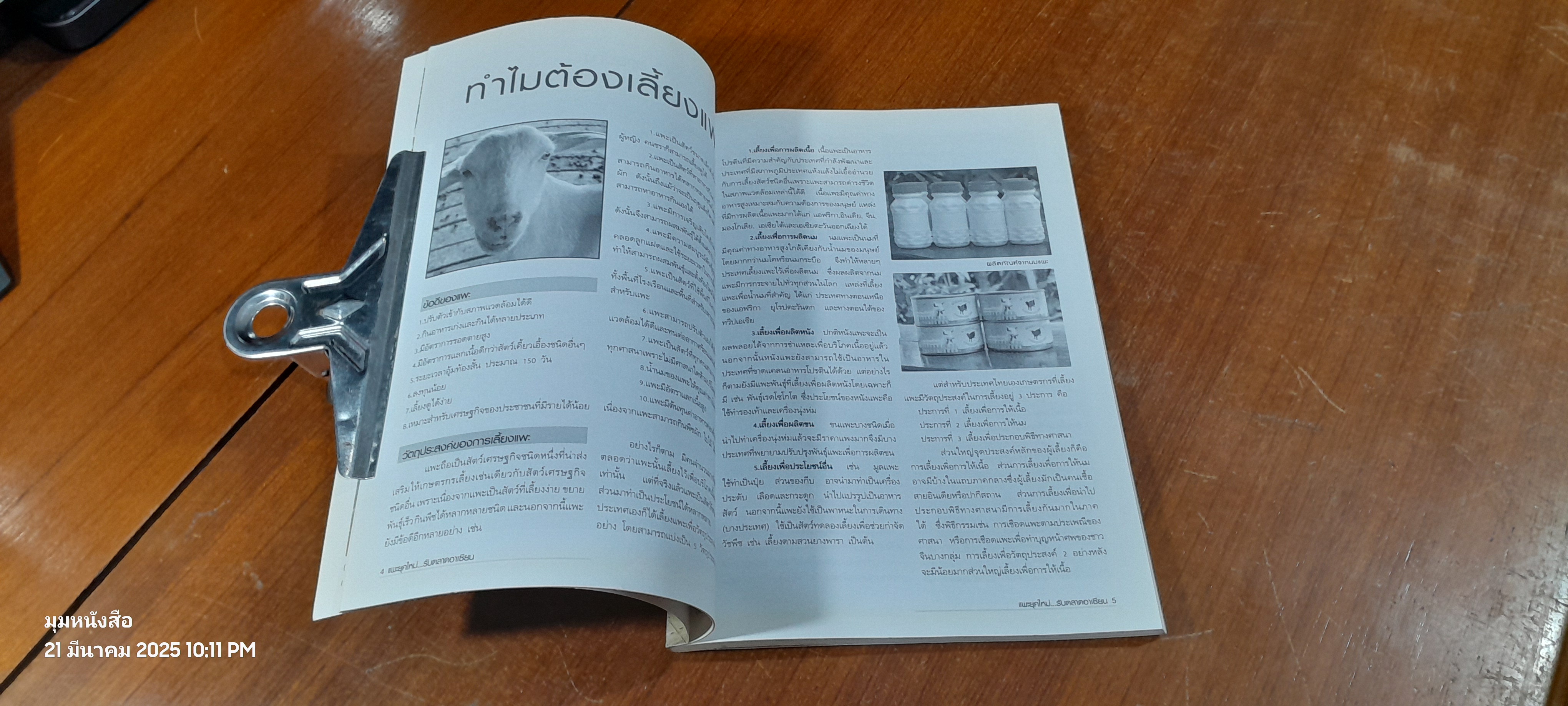 เทคโนโลยี..และแบบอย่างการลงทุนเพาะเลี้ยง แพะยุคใหม่ รับตลาดอาเซียน / อภิชาติ ศรีสอาด