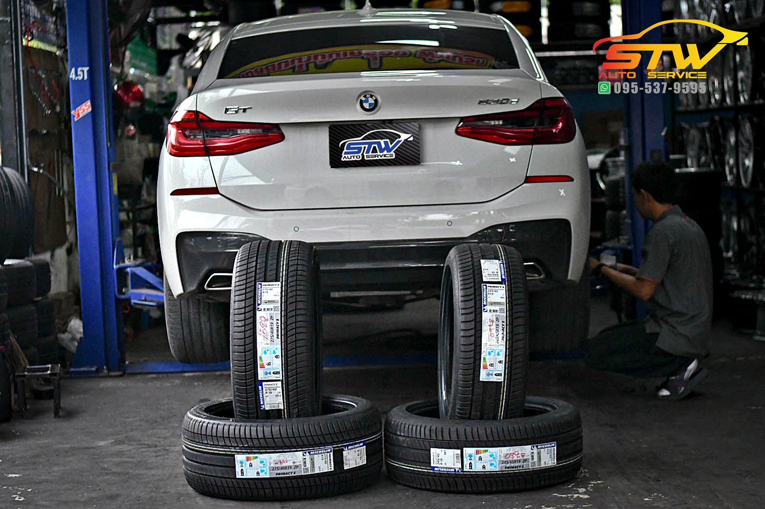 ยางใหม่ MICHELIN PRIMACY 3 ZP (Runflat) 245/45R19 275/40R19