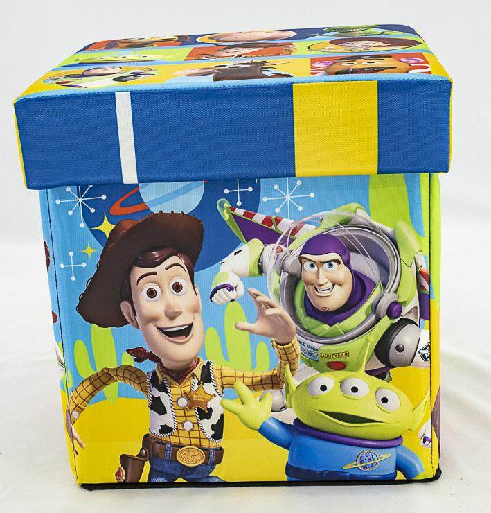 เก้าอี้กล่องเก็บของ 2in1 สตูล TOY STORY4