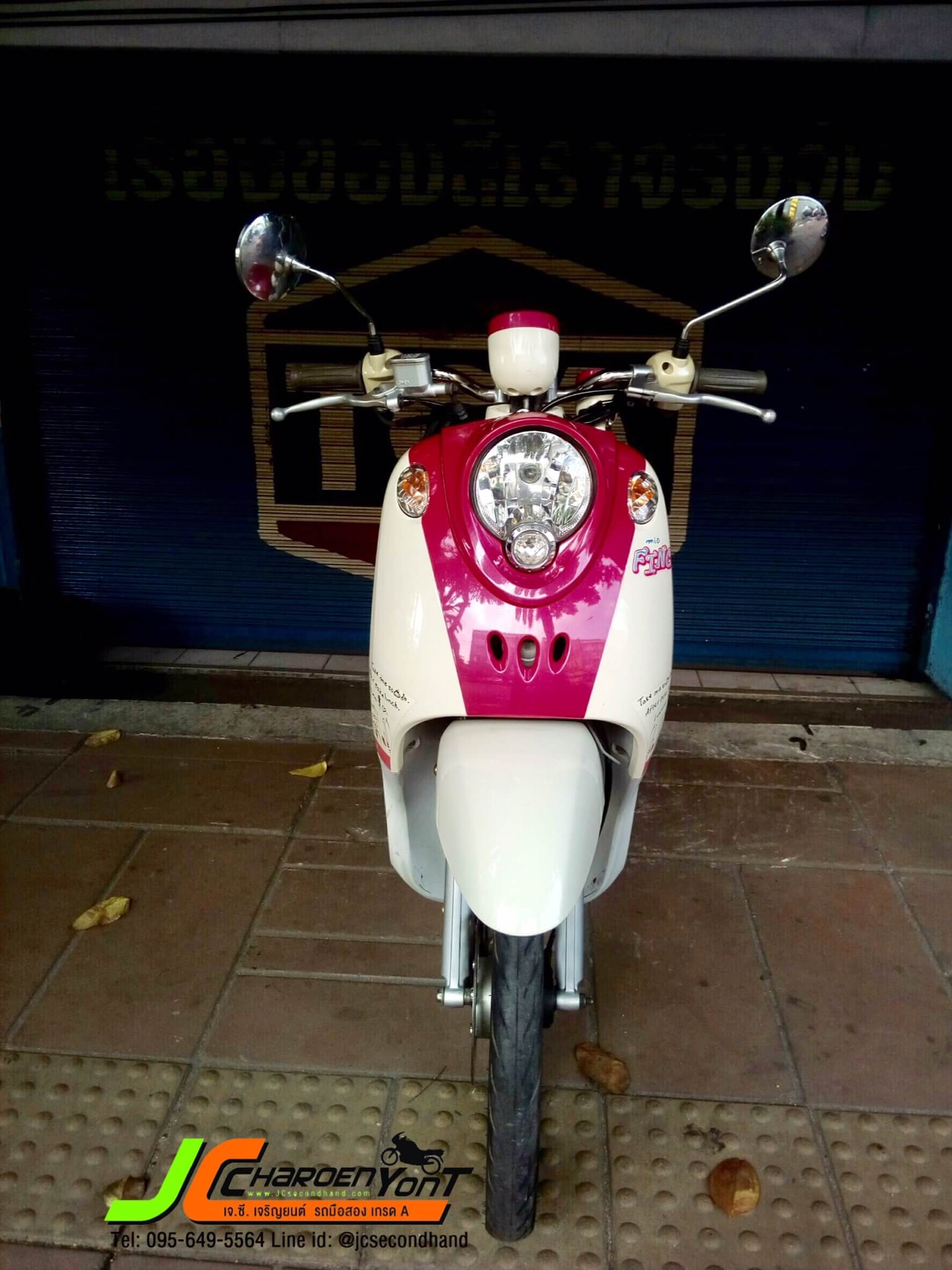 "รถดีสีสวยมาใหม่กันอีกแล้วค่ะ" YAMAHA FINO 2เกจ์ จดทะเบียนปลายปี 55 คันนี้บอกเลยเครื่องดี เงียบ