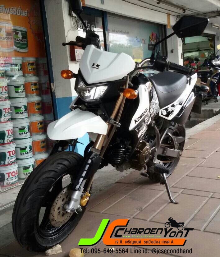 สวยและเดิมเลยน้ะ คันนี้ KAWASAKI KSR (สตาร์ทมือ) ปลายปี 56 เครื่องเดิมดีไม่เคยแกะ