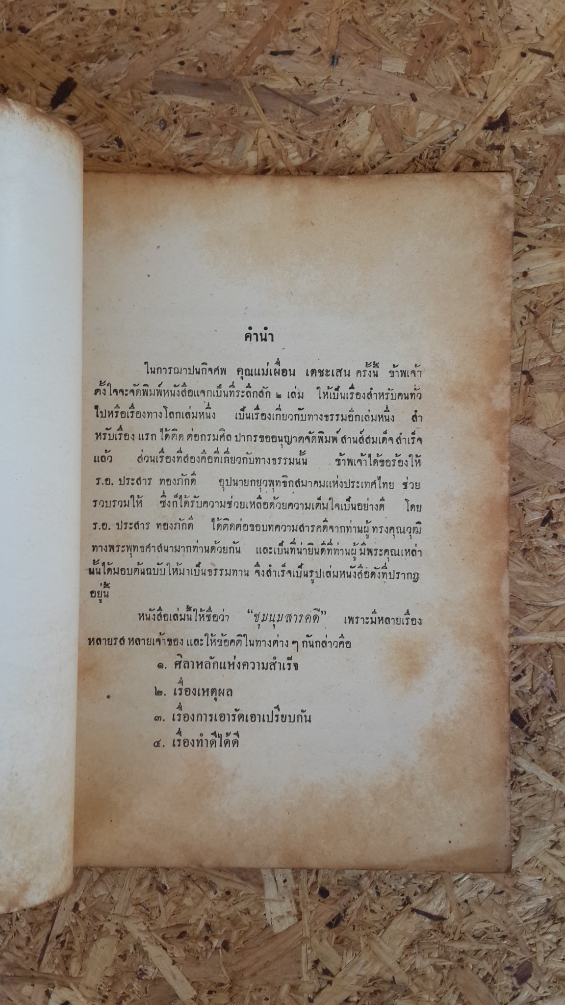 ชุมนุมสารคดี : อนุสรณ์ในงานฌาปนกิจศพ คุณแม่เผื่อน เตชะเสน