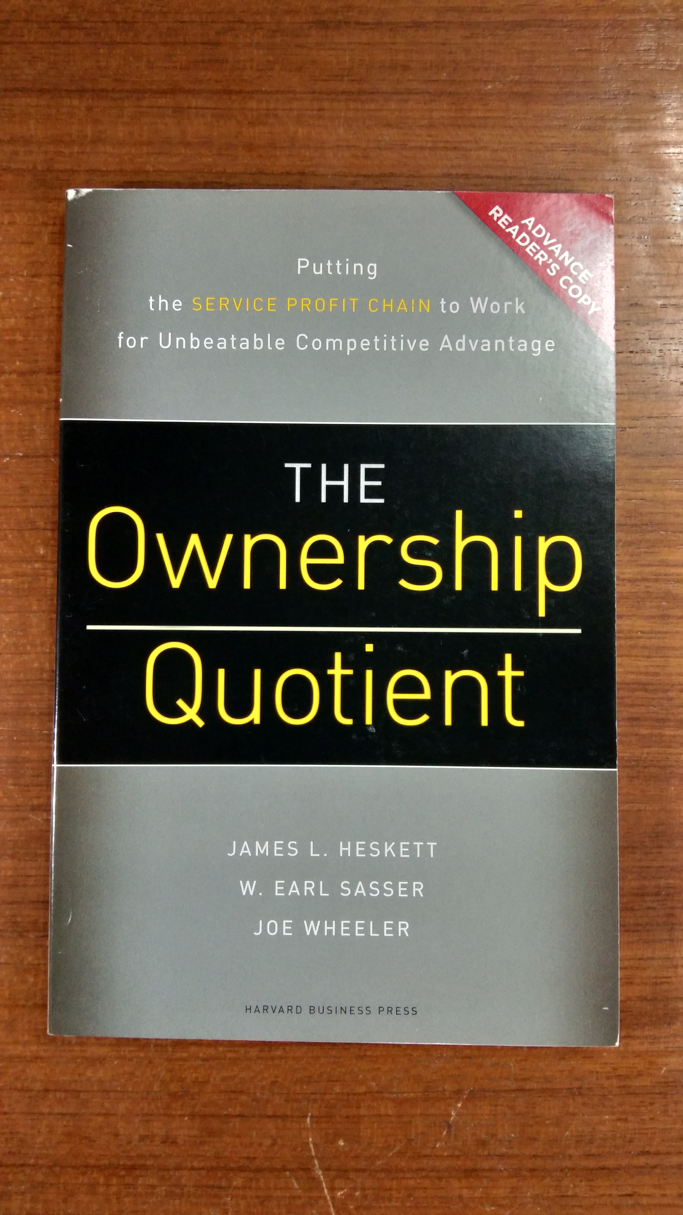 The Ownership Quotient / James L.Heskett