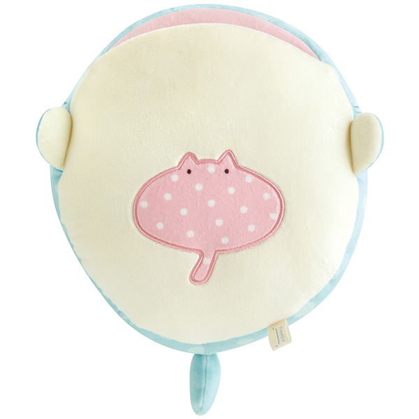 ตุ๊กตา Super Mochi Mochi Jinbesan and Ice Kurage แบบ Jinbesan อ้าปาก ขนาด 16 x 20 x 25.5 ซม.