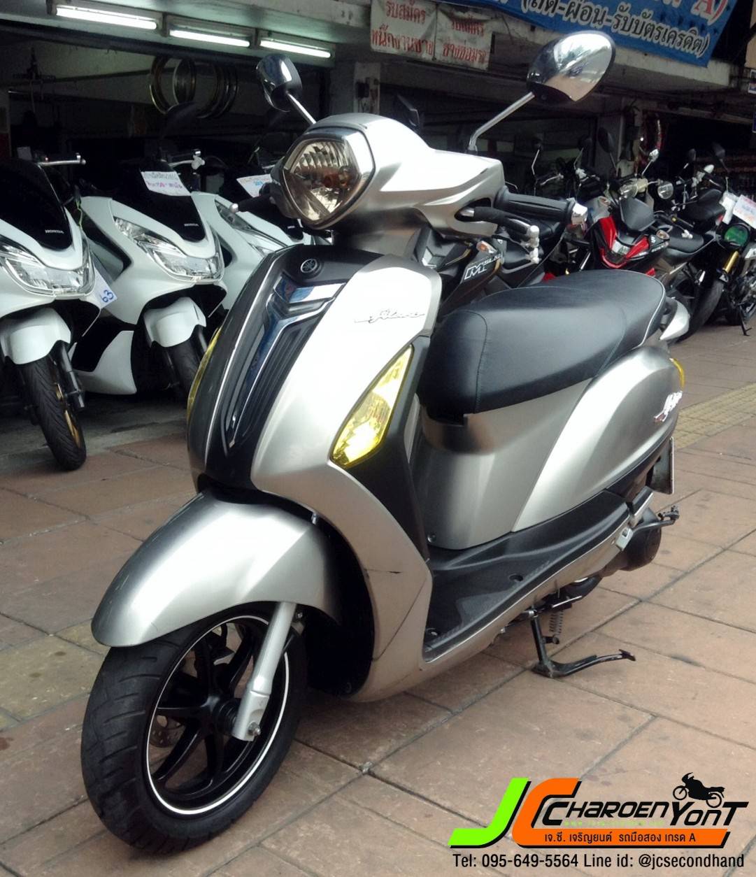 ''รถบ้านแท้ๆสภาพน่าใช้'' YAMAHA GRAND FILANO125 ~Supremo~ จดทะเบียนปี60 สภาพสวยเดิม