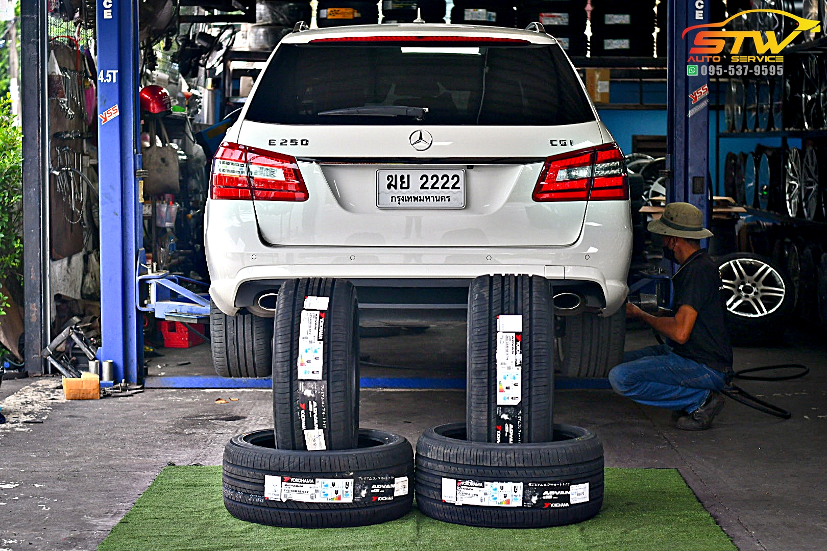 ยางใหม่ YOKOHAMA ADVAN dB V552 245/40R18 93Y 265/35R18 97W