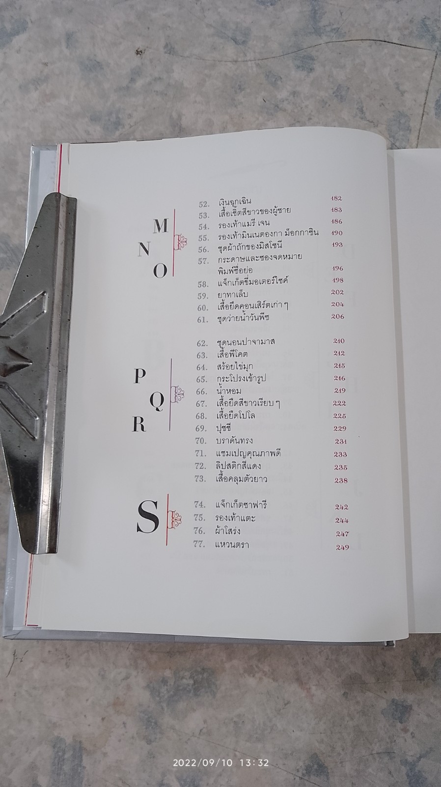 ไอเท็ม 100 ชิ้น สำหรับผู้หญิงมีสไตล์ / นีนา การ์เซีย