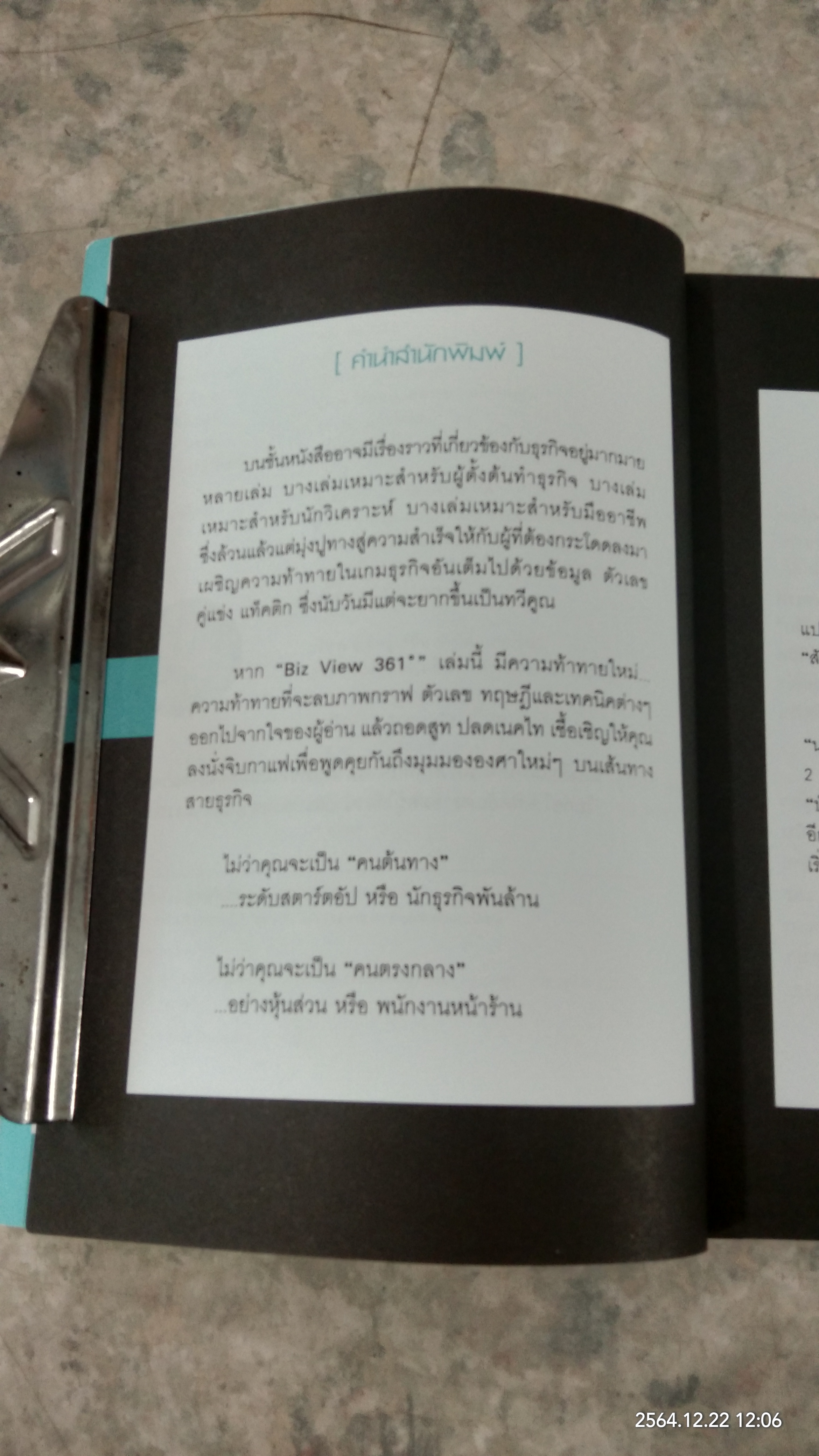 BIZ VIEW 361 ํ กระตุนต่อมคิด มองธุรกิจมุมใหม่ / นายขลุกขลิก