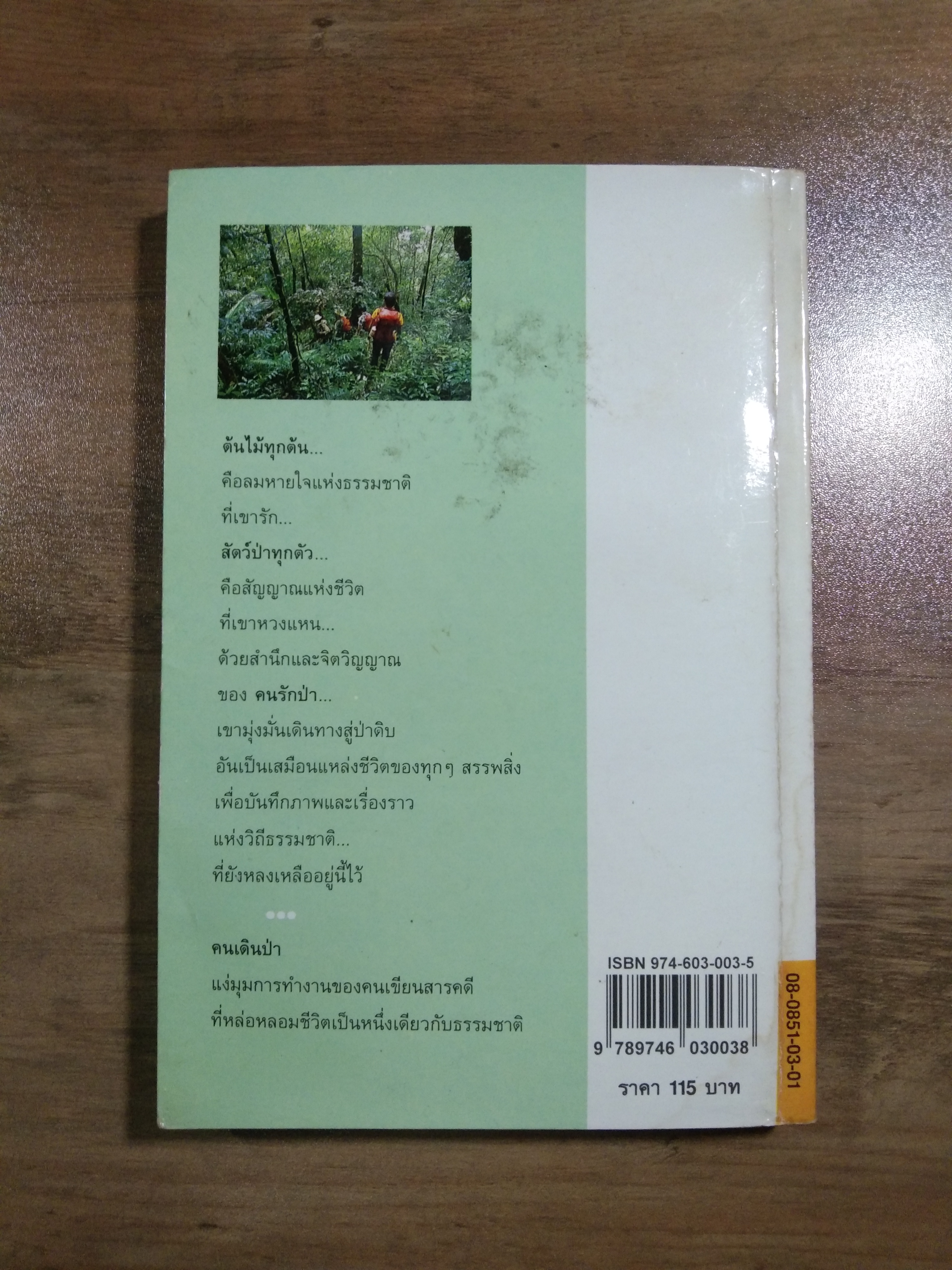 คนเดินป่า / สุรจิต จามรมาน