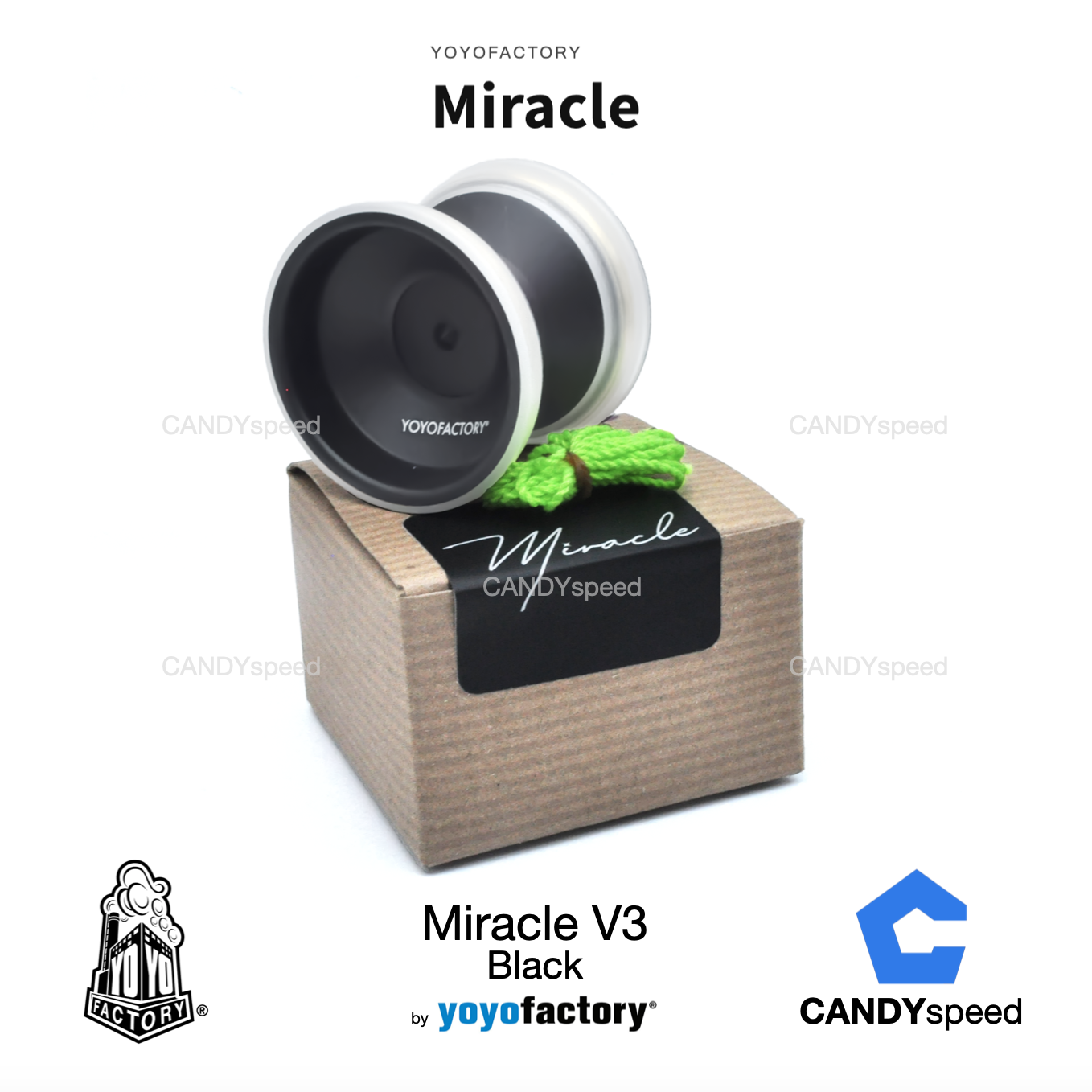 yoyofactory Miracle v3 Yoyo โยโย่ จาก USA | by CANDYspeed