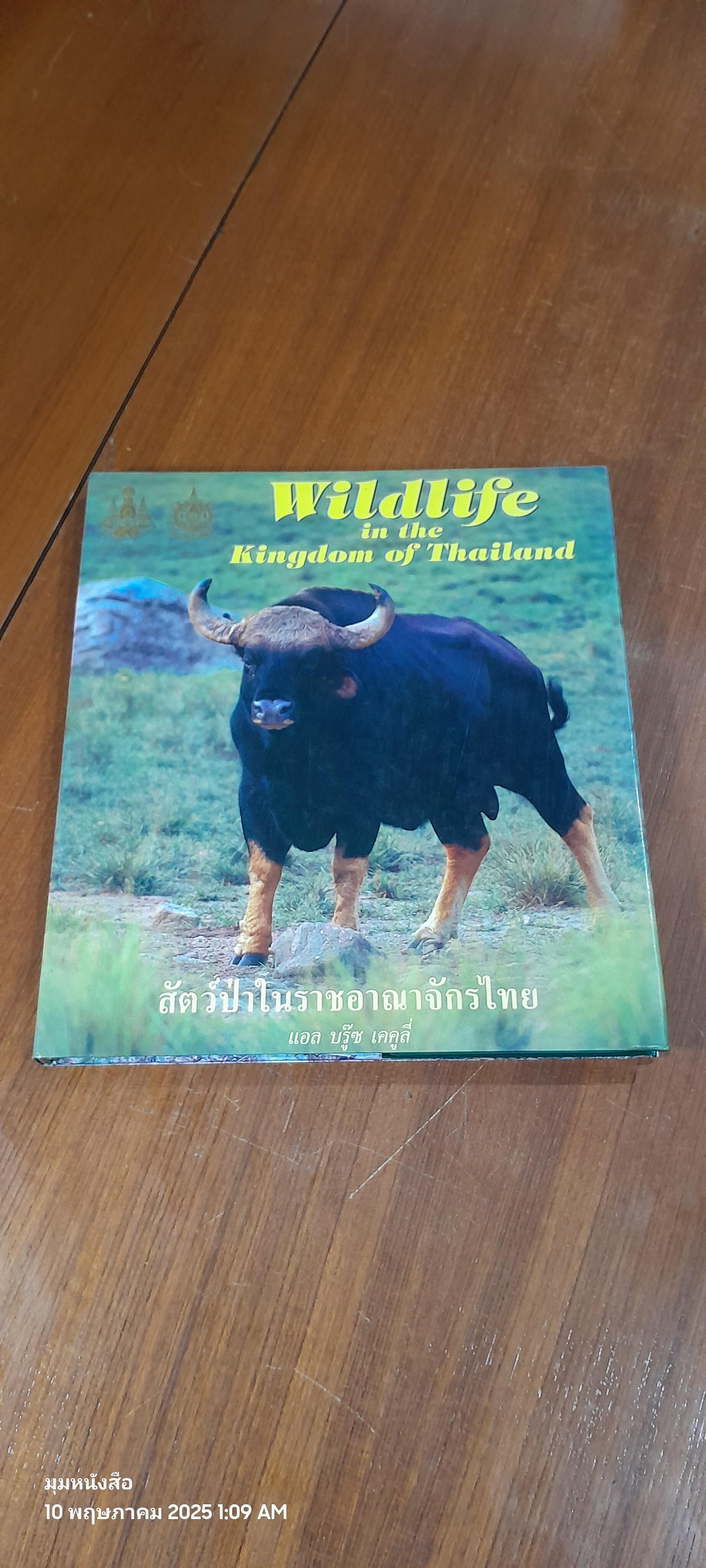 สัตว์ป่าในราชอาณาจักรไทย (มีตราห้องสมุด) / แอล บรู๊ซ เคคูลี่