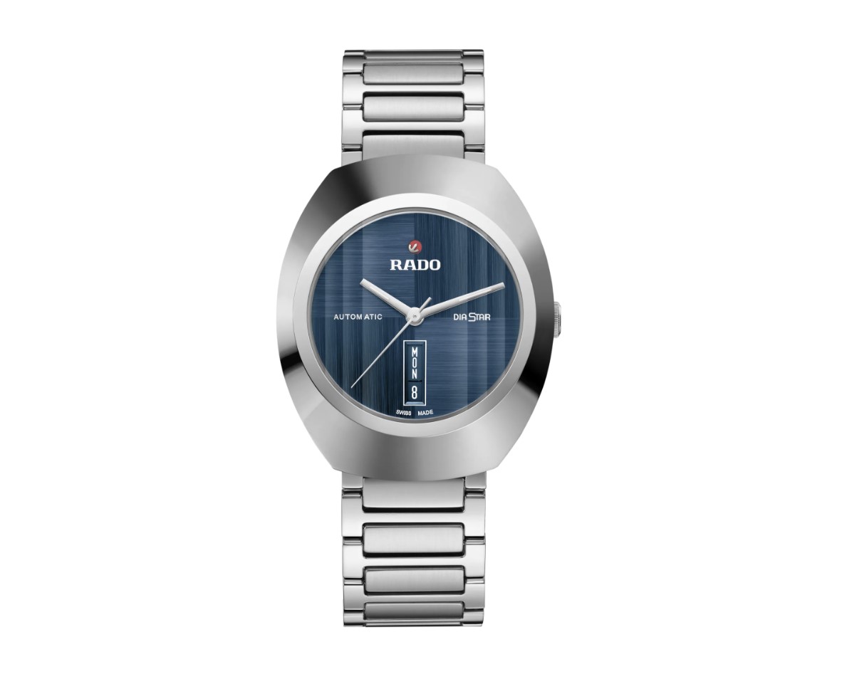 (ประกันศูนย์ไทย) RADO ผู้ชาย The Original Diastar Automatic Ceramos (น้ำเงิน) R12160213