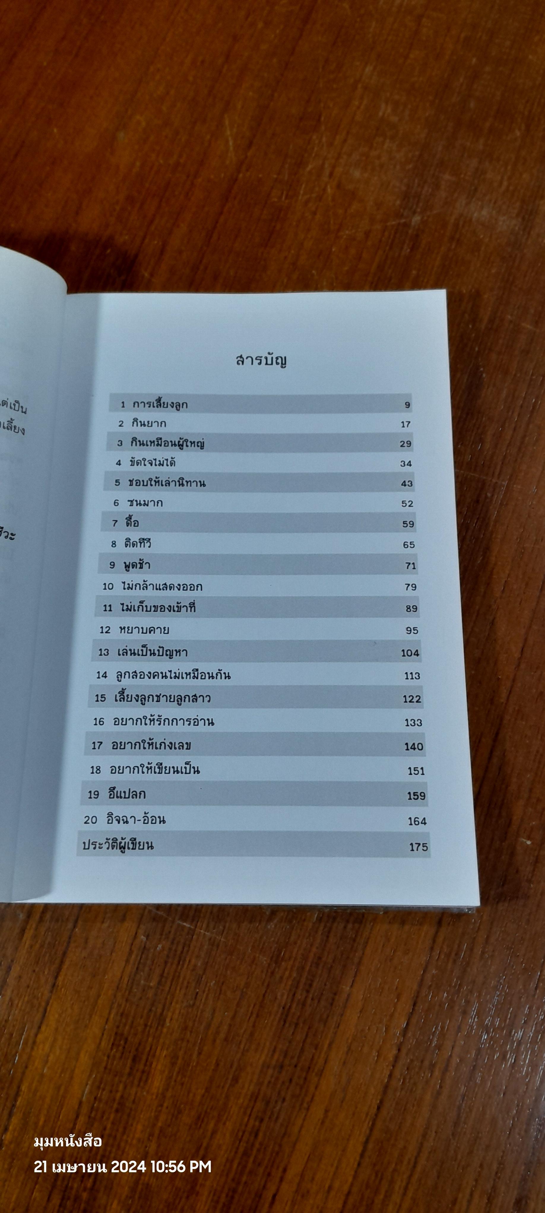 ปัญหาน่ารู้ของลูกปฐมวัย / ดร.กุลยา ตันติผลาชีวะ
