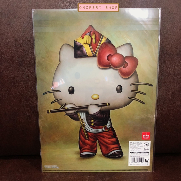แฟ้ม A4 Hello Kitty Museum Art Collection (Limited) แบบภาพเขียน The Fifer / Manet