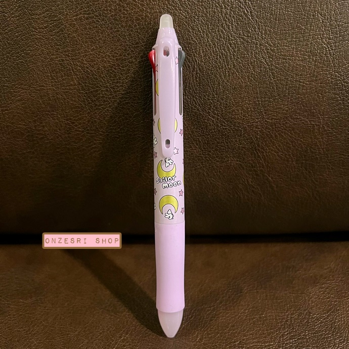 ปากกาลบได้ Pilot Frixion x Sailor Moon (limited) หัว 0.38 หมึกมี 3 สี (แดง ดำ น้ำเงิน) ลายสีม่วงอ่อน