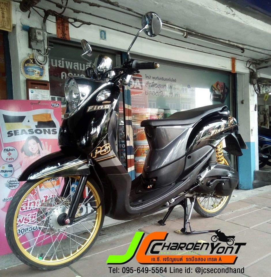 มาใหม่จร้า YAMAHA FINO ลาย PS ปี 56 "2 เกจ์ตรงรุ่น" เครื่องดีเดิมๆเงียบๆ
