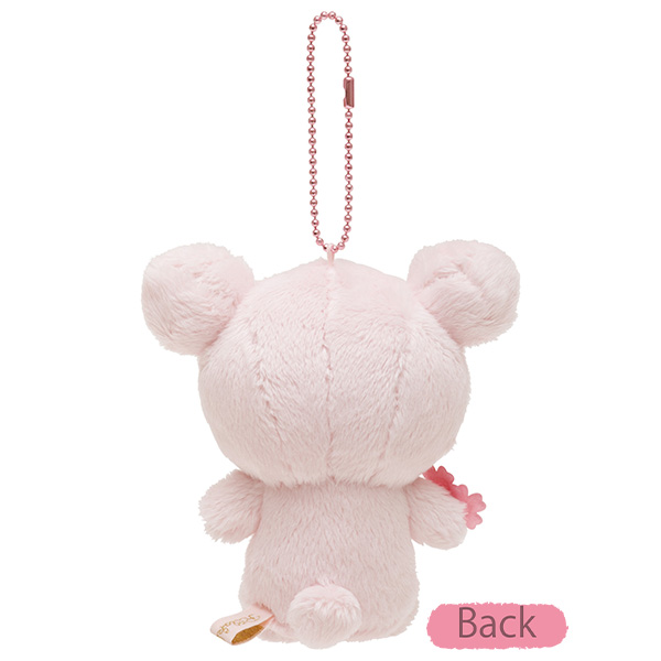 พวงกุญแจตุ๊กตา Sakura Rilakkuma Theme 2025 แบบ Korilakkuma ขนาด 12 x 9.5 x 5 ซม.