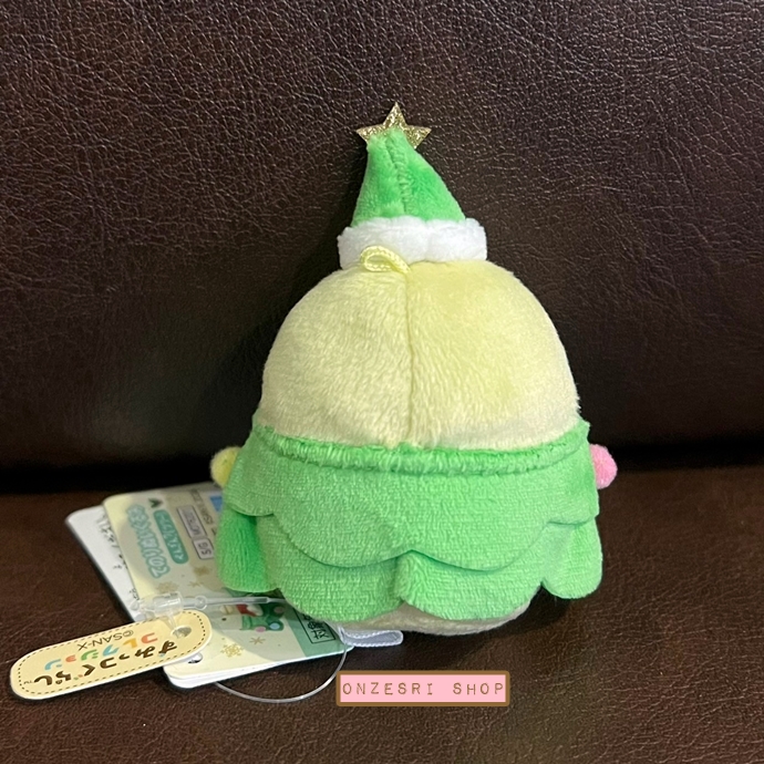ตุ๊กตาตัวเล็ก Sumikko Gurashi Home Christmas ไซส์ SS มีห่วงไว้ห้อยสายคล้องหรือพวงกุญแจด้านบนได้ มี 4 แบบให้เลือก