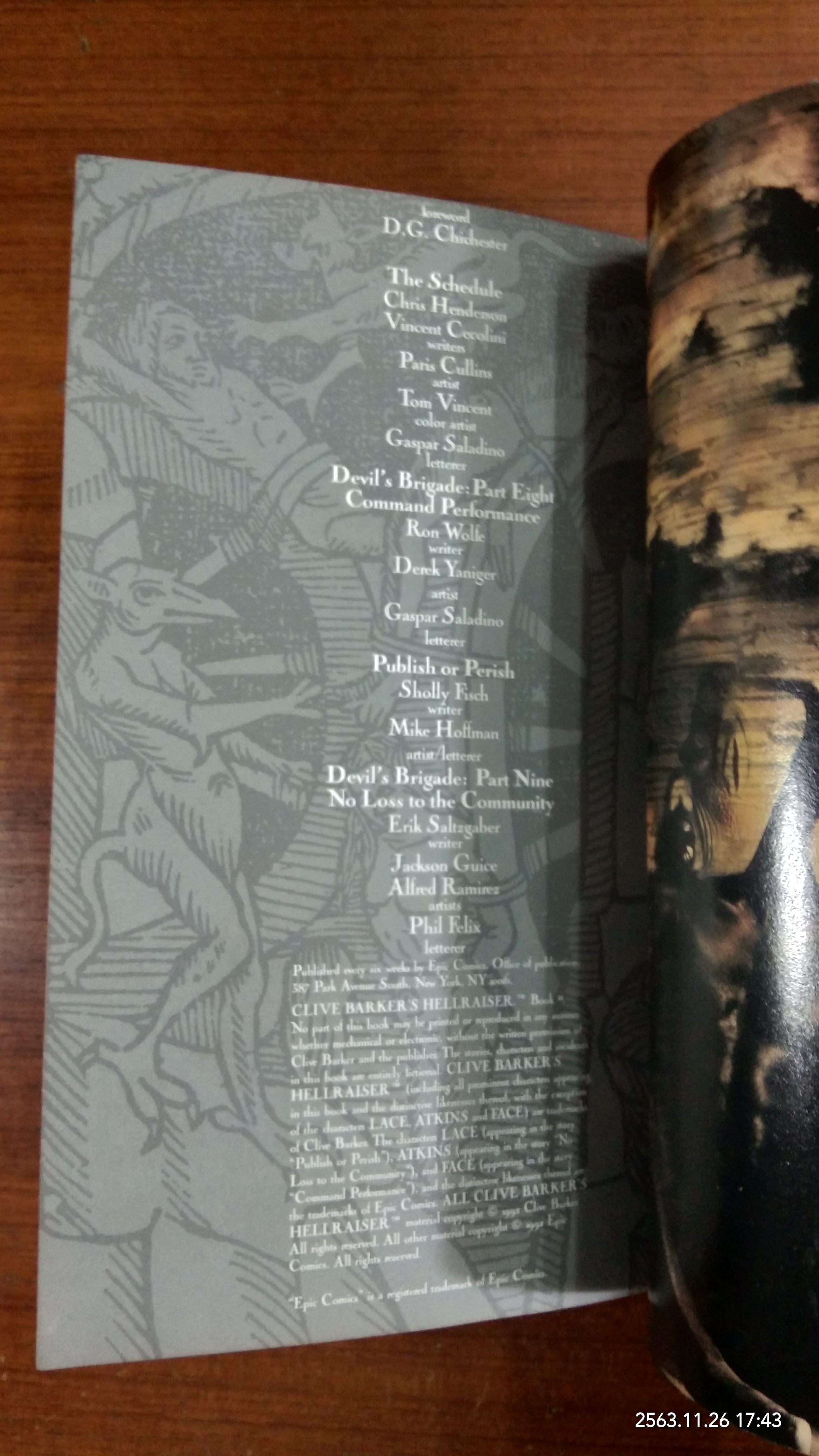 Clive Barker's Hellraiser : Book 11