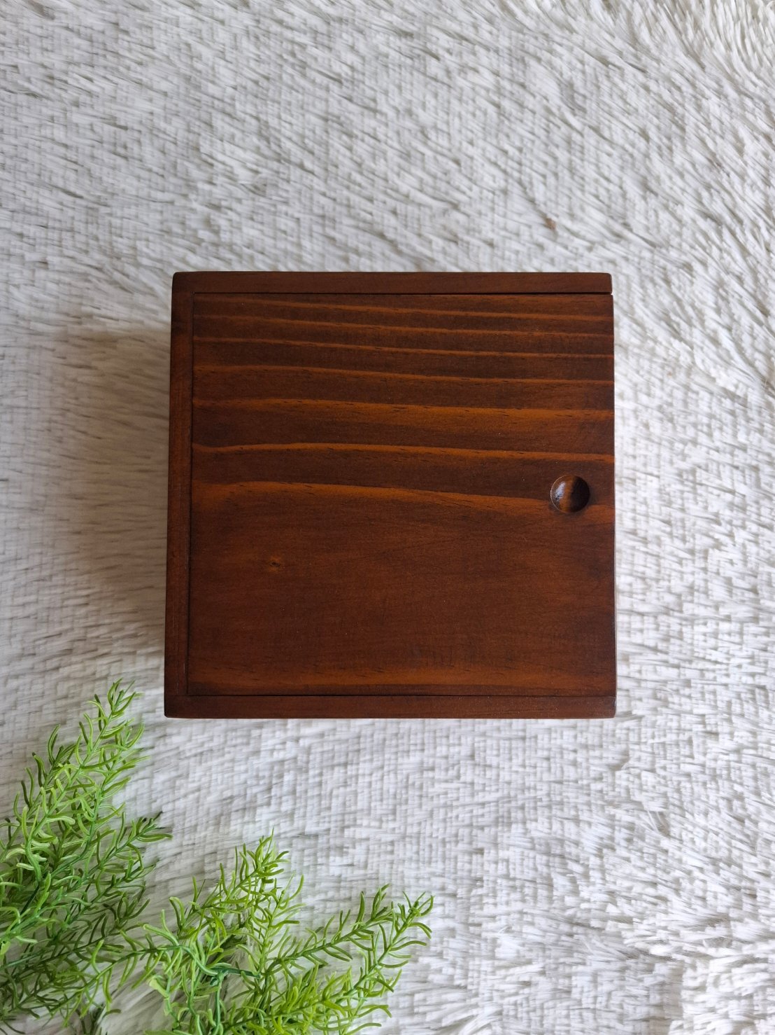 กล่องไม้สนฝาสไลด์