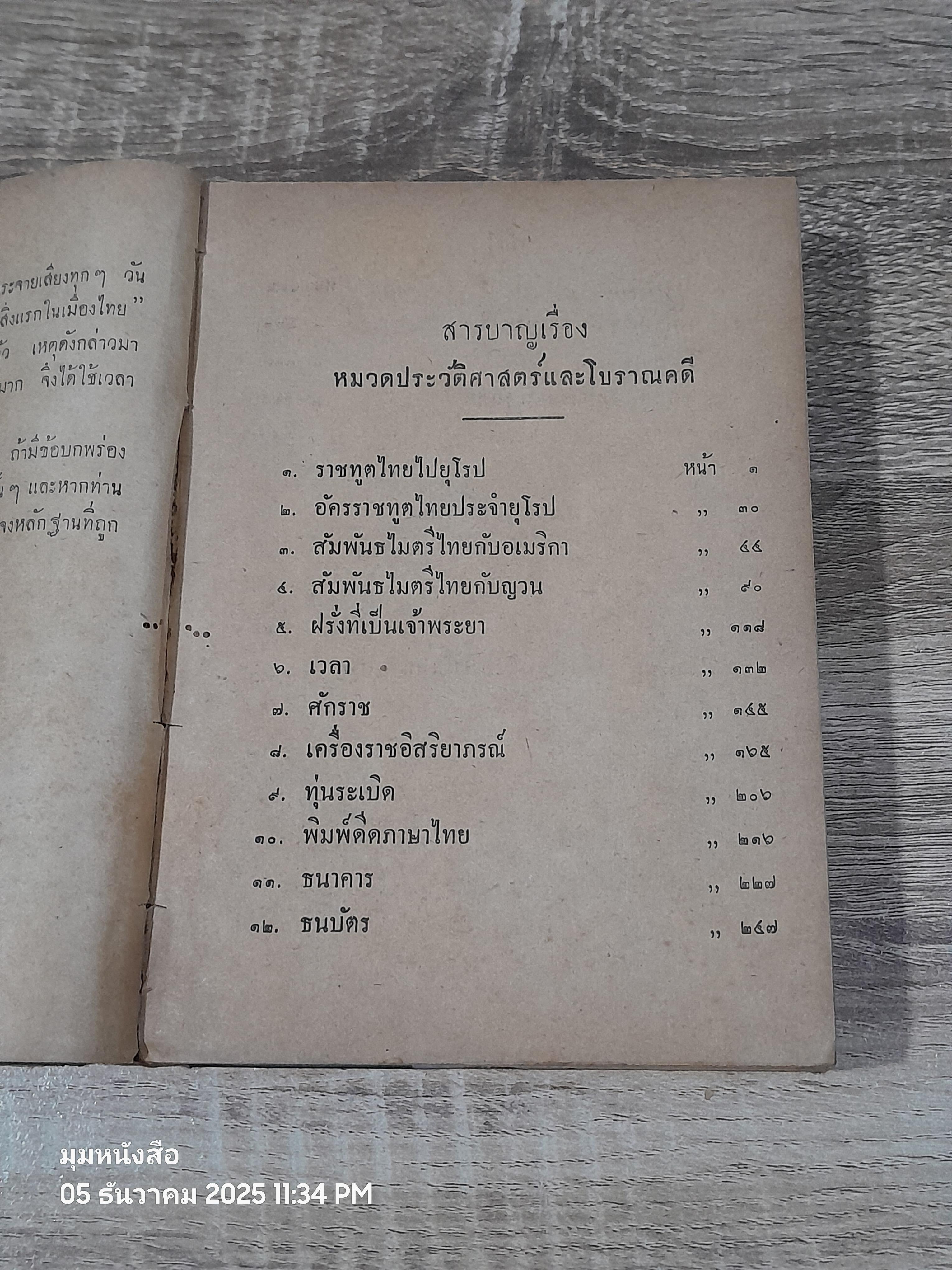 สิ่งแรกในเมืองไทย / สงวน อั้นคง (ชำรุดมีซ่อมแซม)