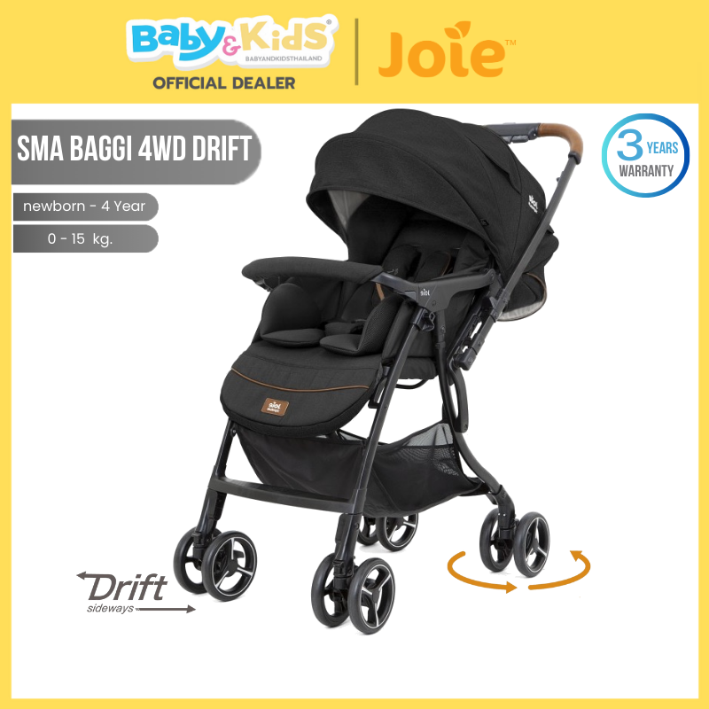 Joie Stroller SMA Baggi 4WD Drift สี Eclipse