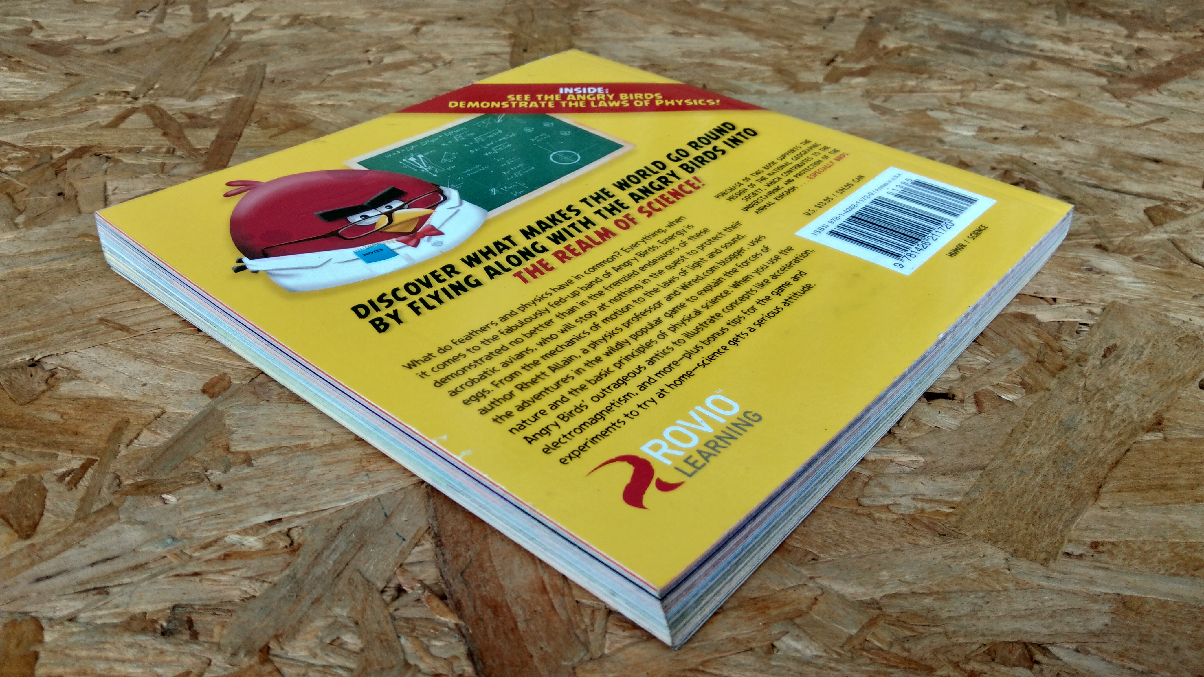 NATIONAL BEOGRAPHIC ANGRY BIRDS FURIOUS FORCES! / RHETT ALLAIN