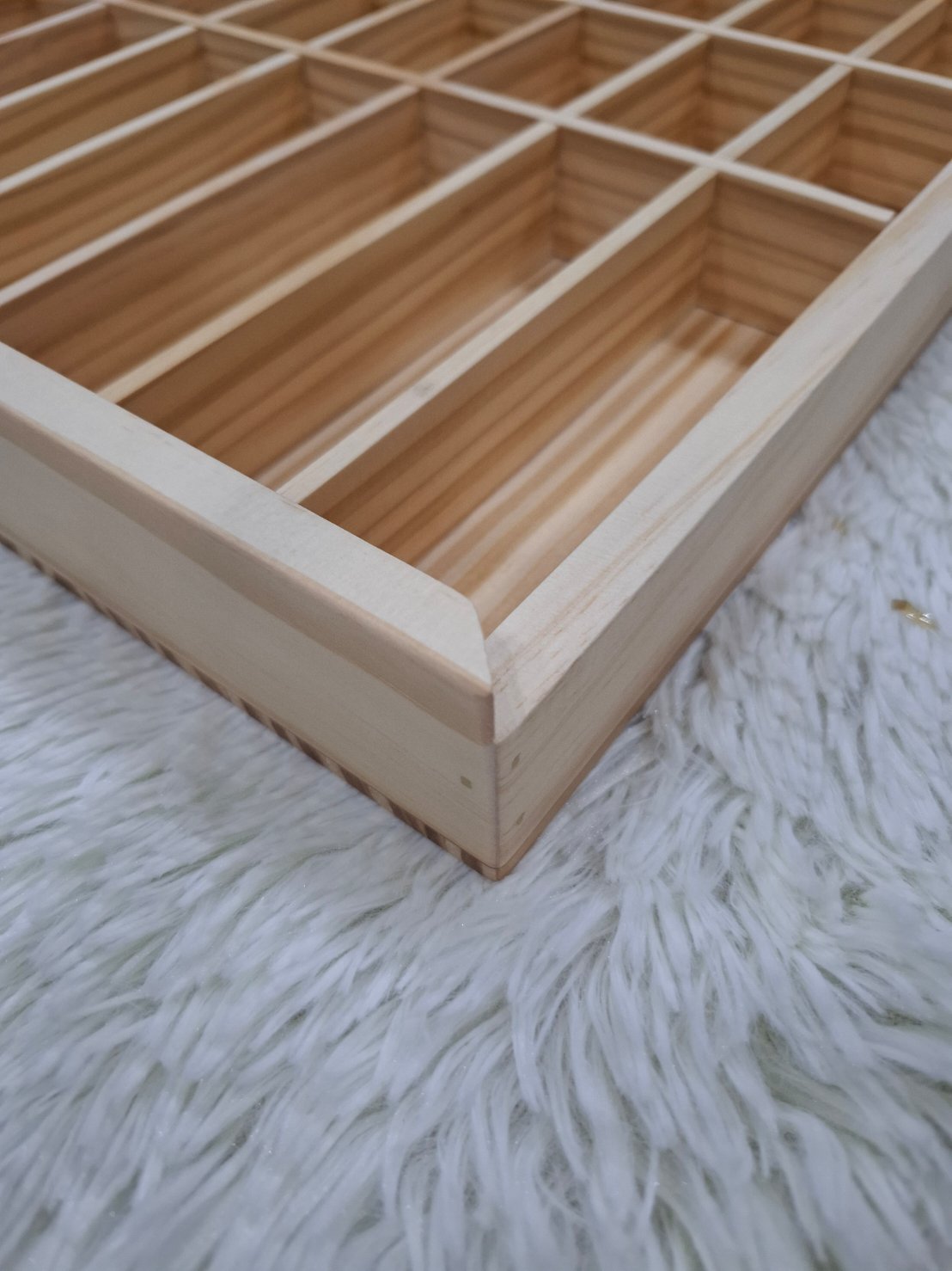 งานกล่องไม้ฝาสไลด์อะคริลิค