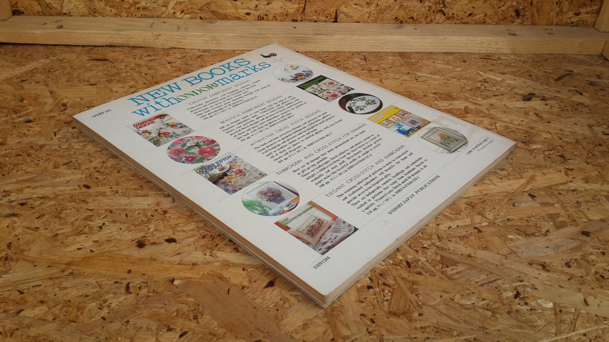 A NEW LOOK FOR NEEDLEWORK : EMBROIDERY AND CROSS-STITCH