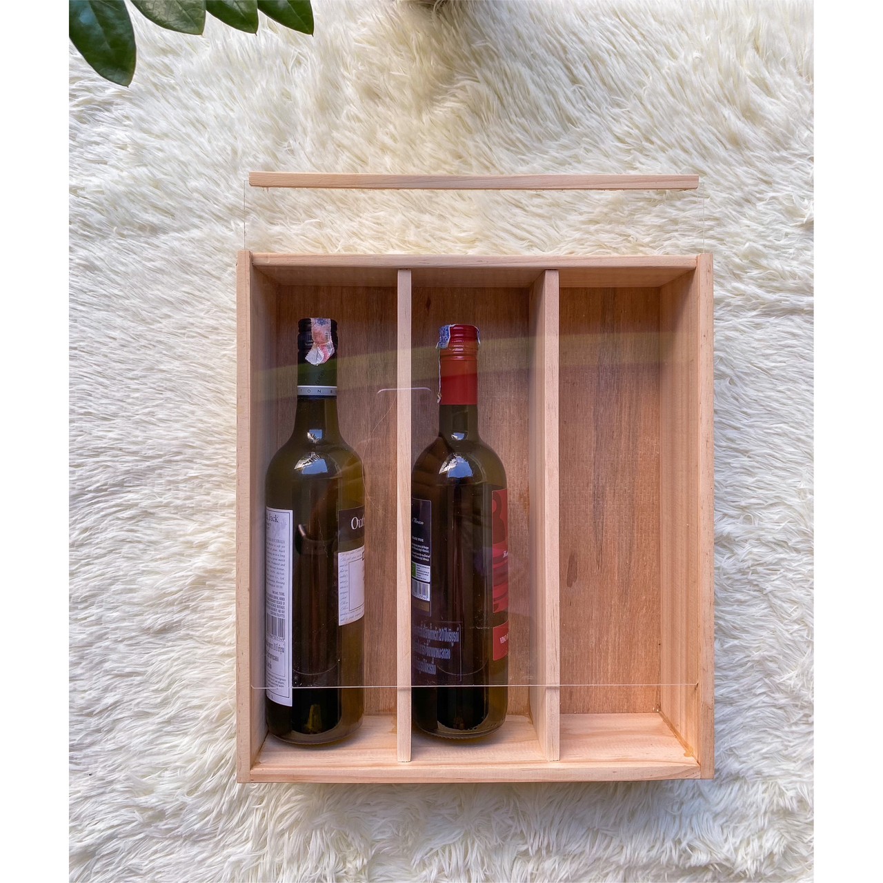 กล่องไวน์ 3 ขวด (Three Bottles Wine Box)