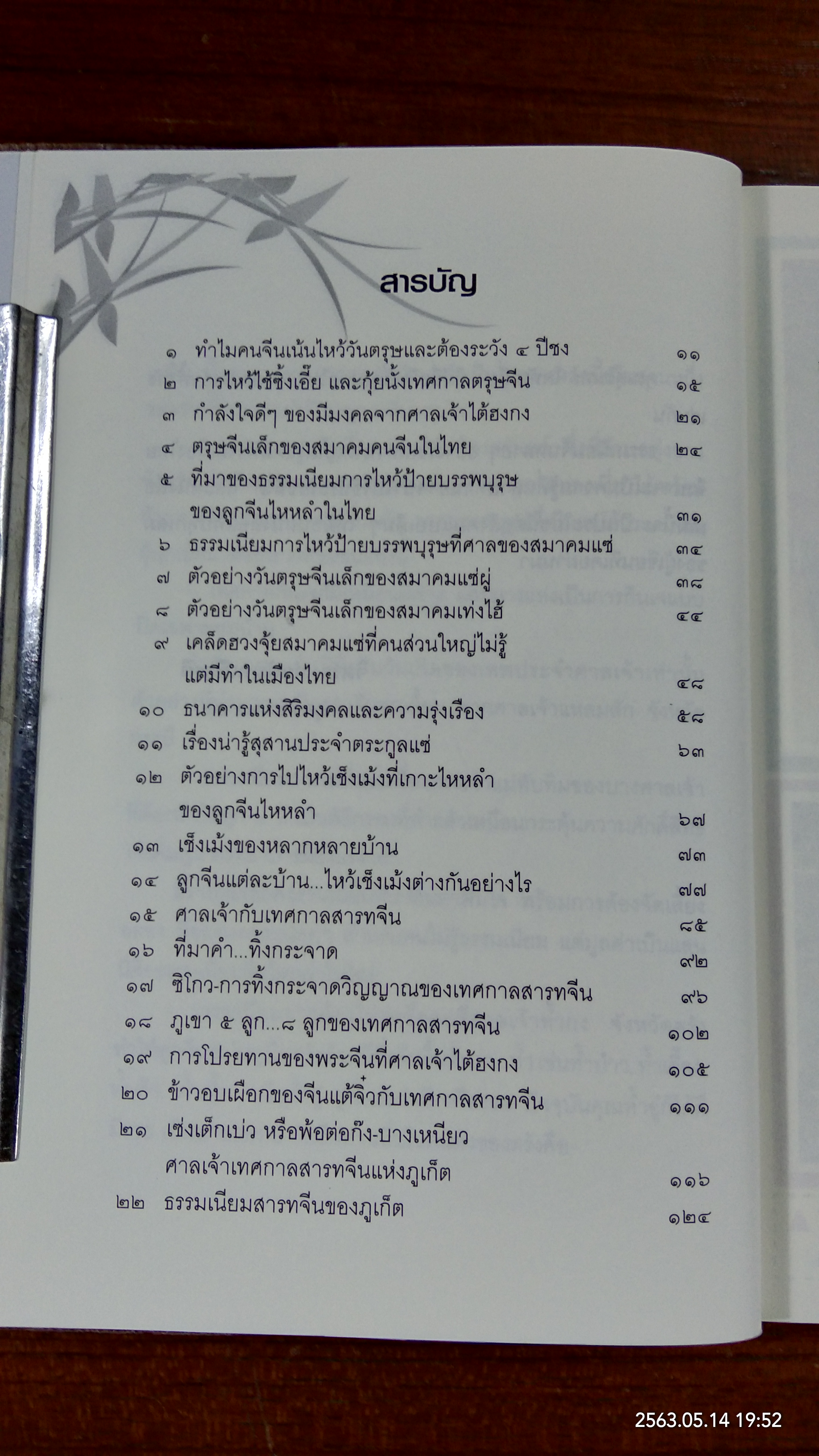 ธรรมเนียมจีน ที่ คนส่วนใหญ่ ไม่รู้ แต่มีในเมืองไทย / จิตรา ก่อนันทเกียรติ
