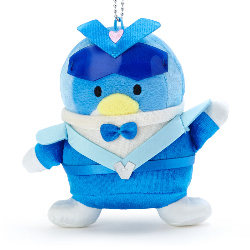 พวงกุญแจตุ๊กตา Sanrio Hapidanbui Hero Collection แบบ Tuxedo Sam ขนาด 12 x 9 x 11 ซม.