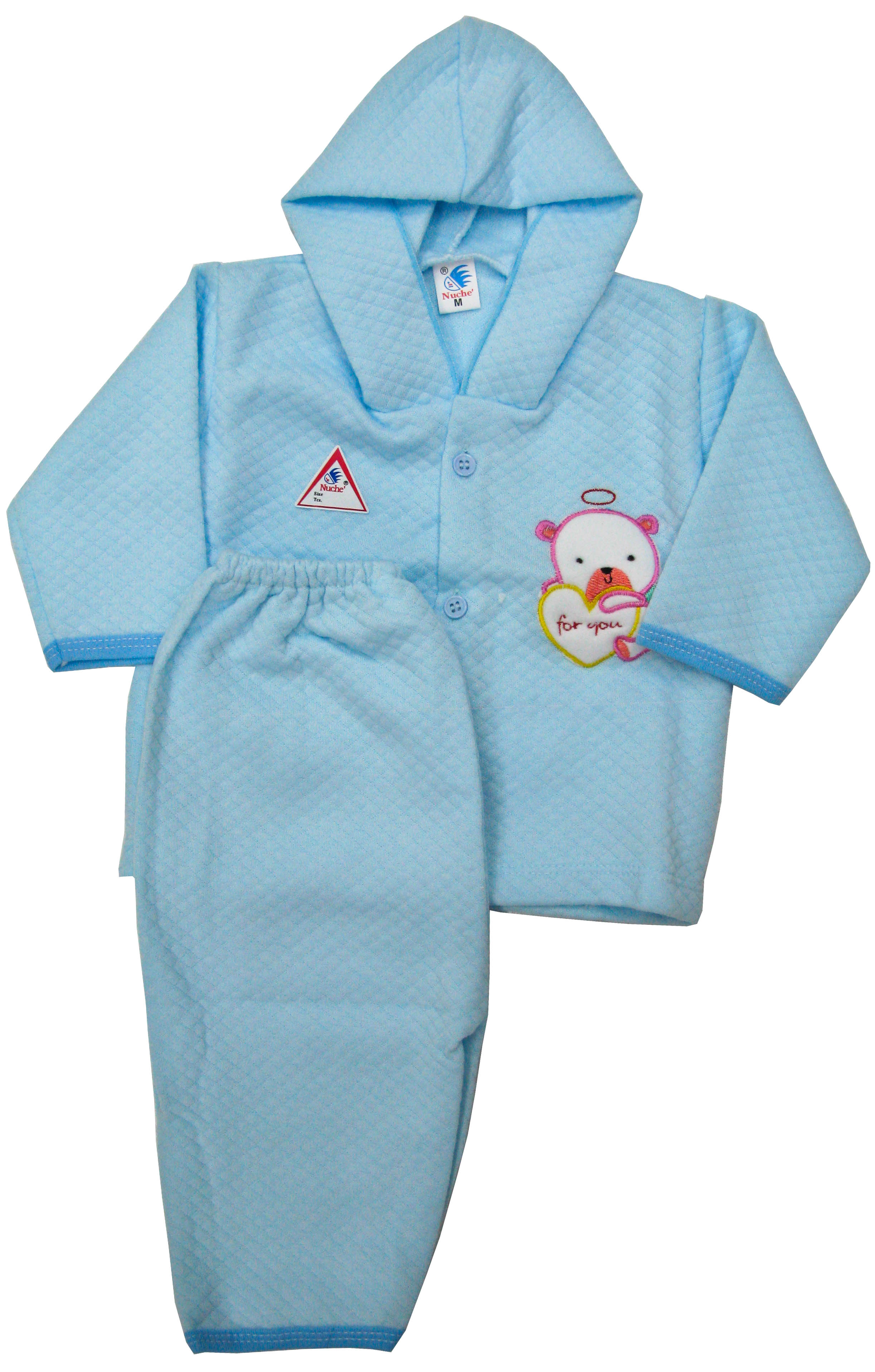 Winter Pyjamas Set With HOOd