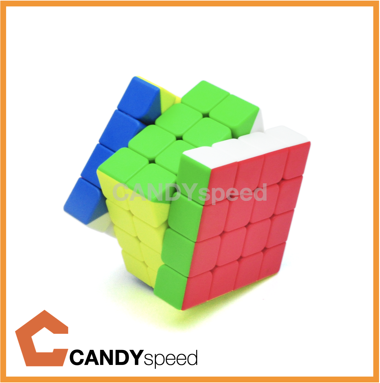 Rubik RS4M | MoYu RS4 M Stickerless มีแม่เหล็ก รูบิค 4x4 ราคาถูก เล่นดีมากๆ | By CANDYspeed