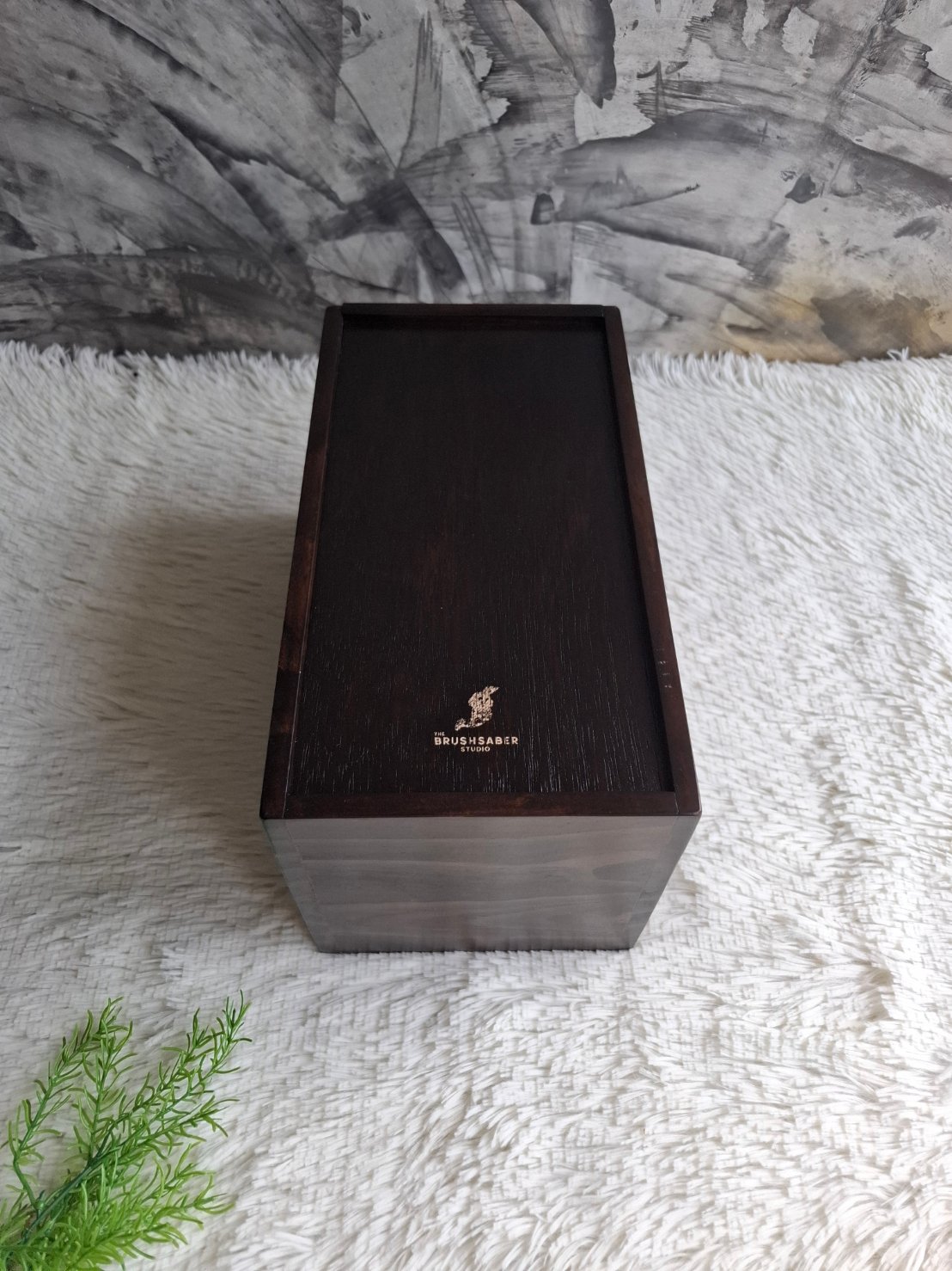 งานกล่องไม้ฝาสไลด์