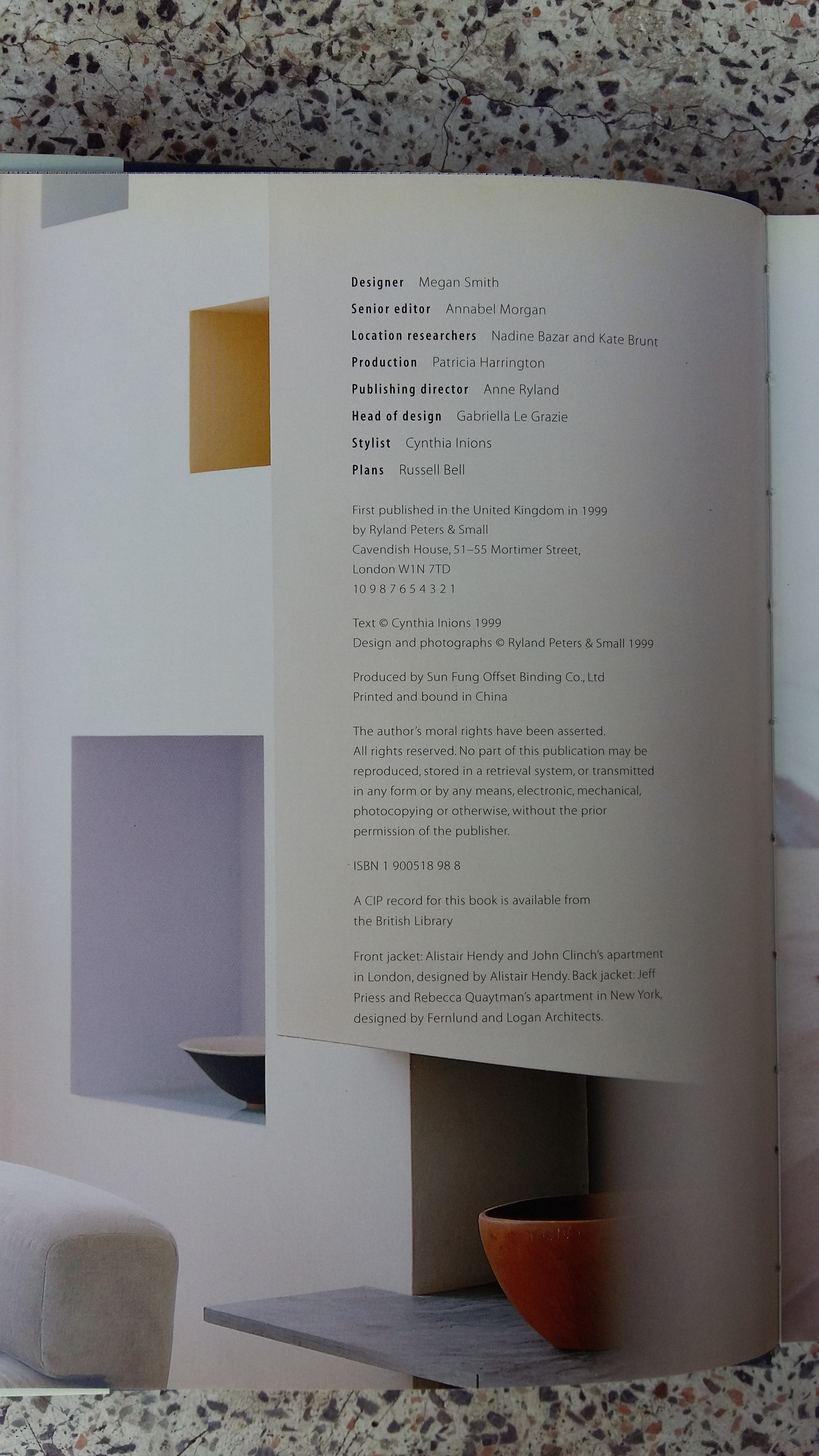 ONE SPACE LIVING / CYNTHIA INIONS