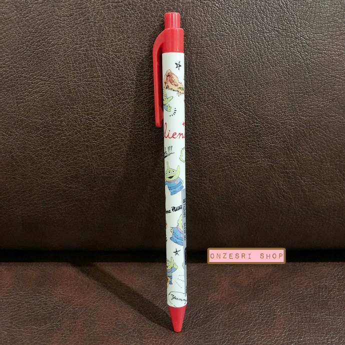 ดินสอกด Toy Story (Alien) ลายสีขาวแดง
