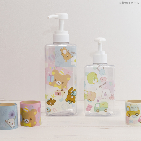 San-X Tape เทปอเนกประสงค์ ลาย Sumikko Gurashi (Freshy Pink) ขนาด 4.5 ซม. x 5 ม. ใช้แปะสิ่งของ แปะกล่องได้ ทนทาน
