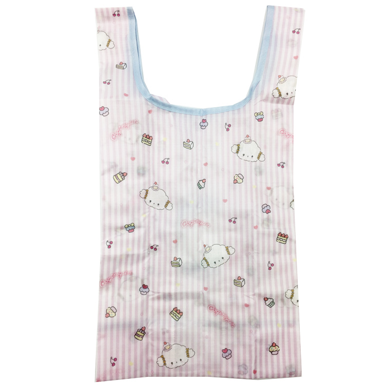 กระเป๋า Eco Bag แบบ Cogimyun พับได้ พกพาสะดวก ขนาด 25 x 23 x 18 ซม. / ตอนพับ 8 x 8 x 3 ซม.