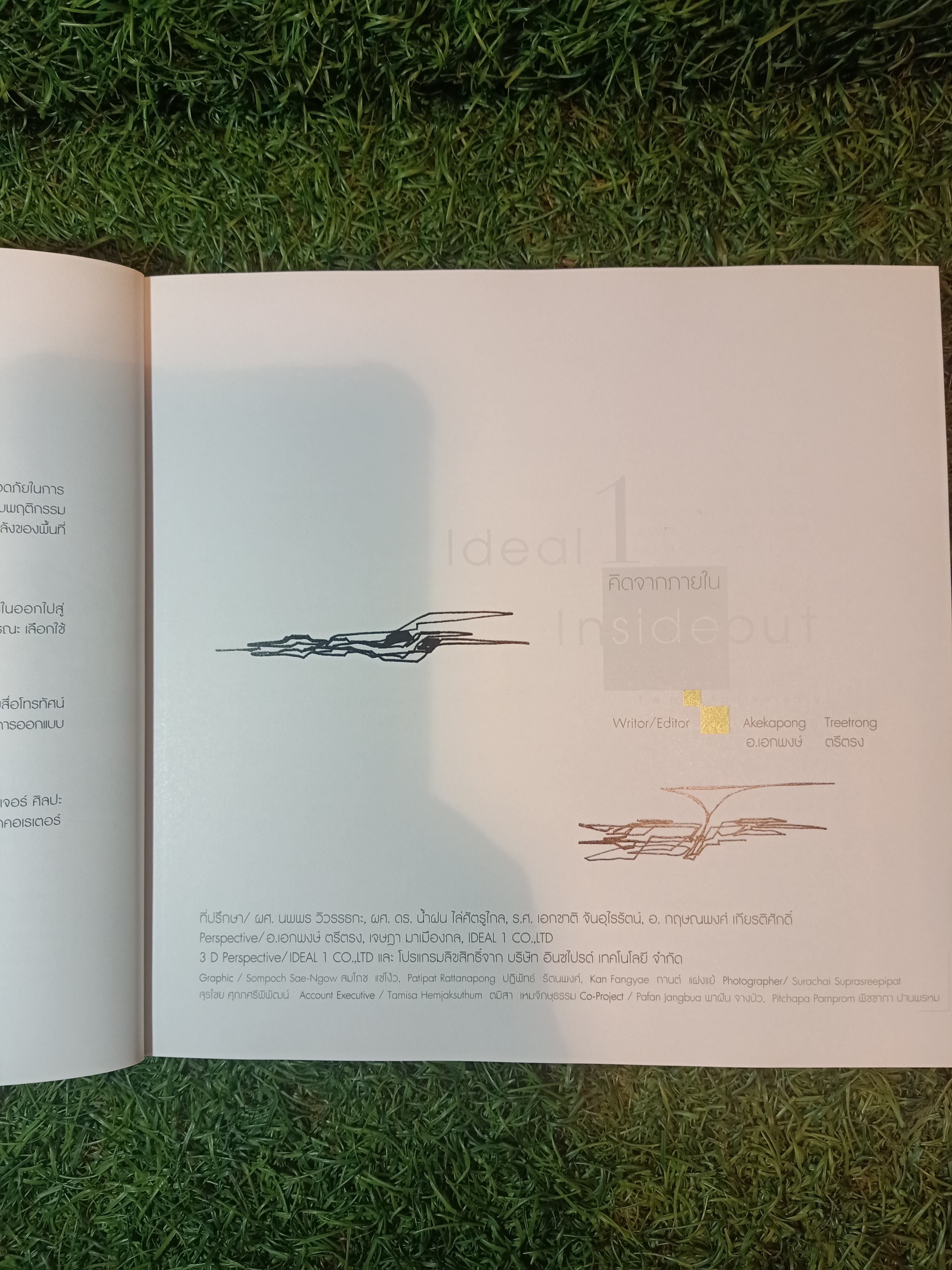 คิดจากภายใน INSIDE OUT / เอกพงษ์ ตรีตรง