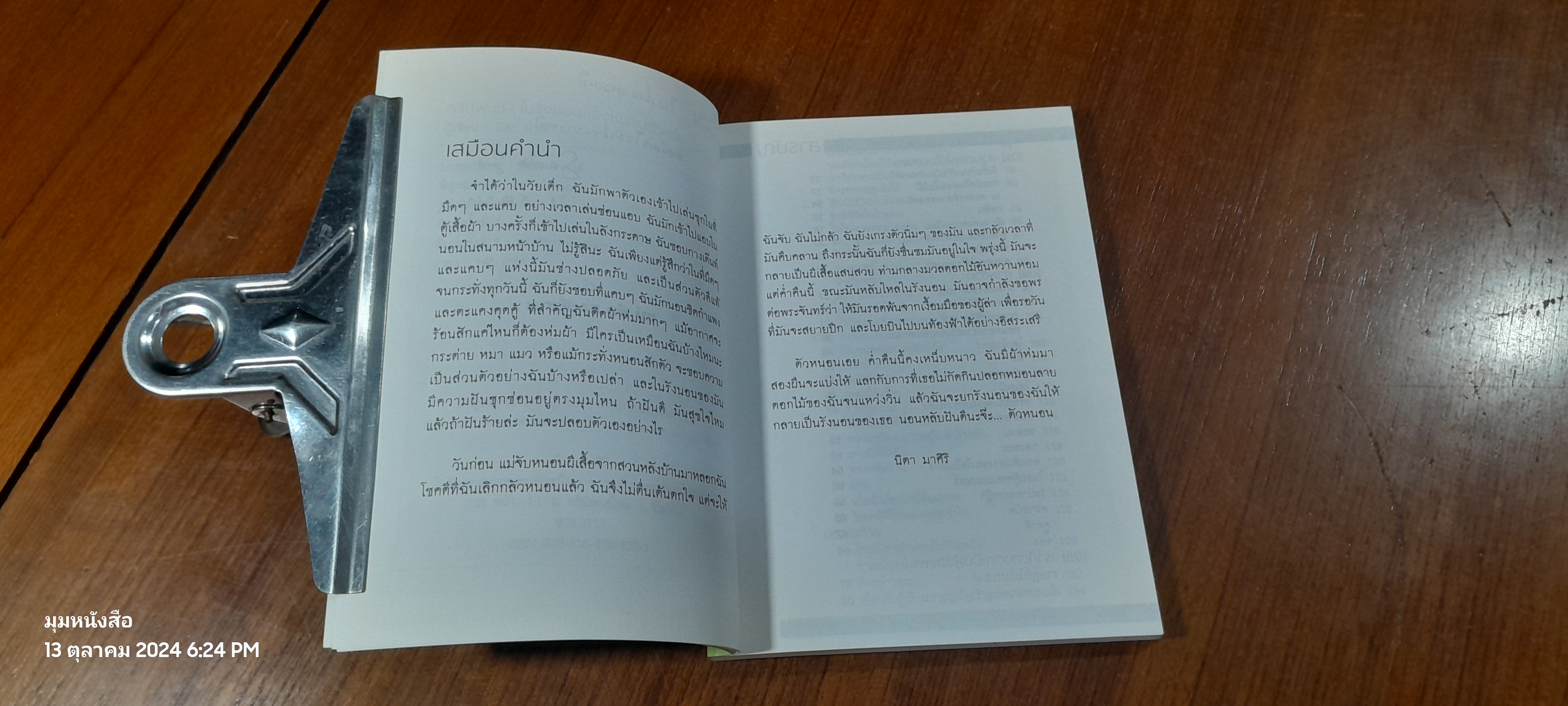 ในรังนอนของหนอนตัวหนึ่ง / นิตา มาศิริ