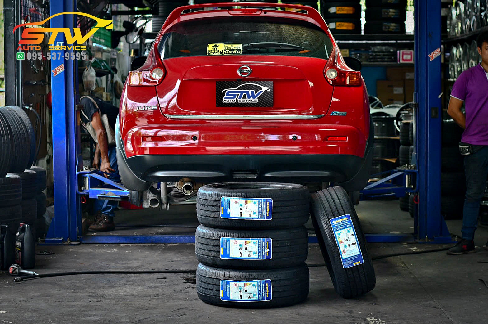 ยางใหม่ GOODYEAR EfficientGrip 215/55R17 94W