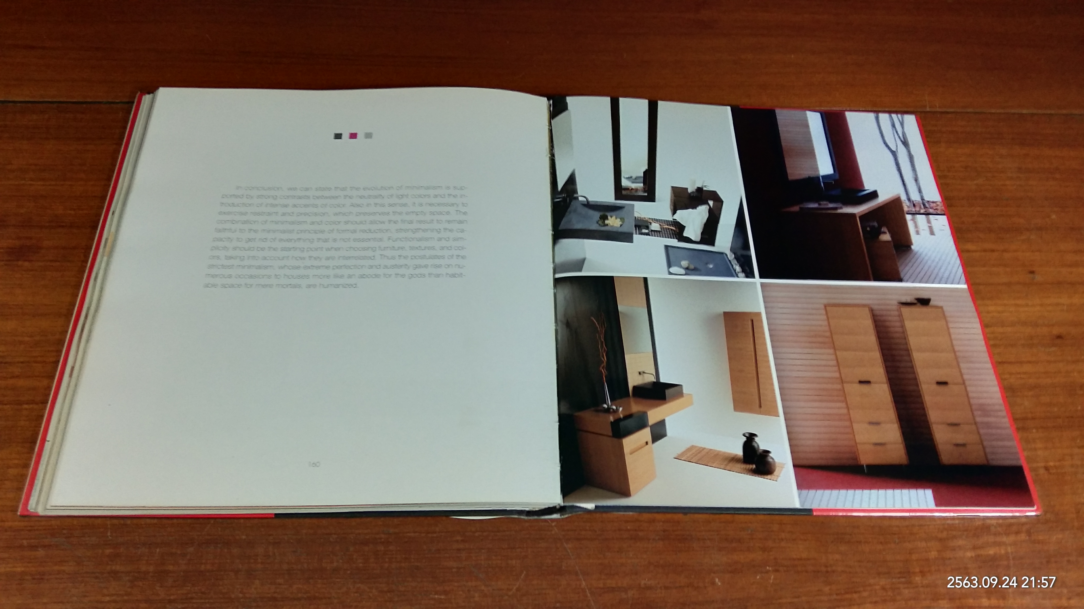 minimalism & color (สภาพไม่สมบูรณ์)