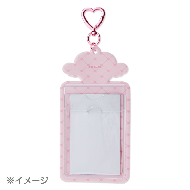 พวงกุญแจเฟรมการ์ด/โพลารอยด์/รูป/บัตร ของแท้จาก Sanrio Japan คอลเลกชั่น Sanrio Dreaming Angel Design Series ขนาด 7.5 x 0.3 x 14.3 ซม. ทำจาก PVC แบบ Pompompurin